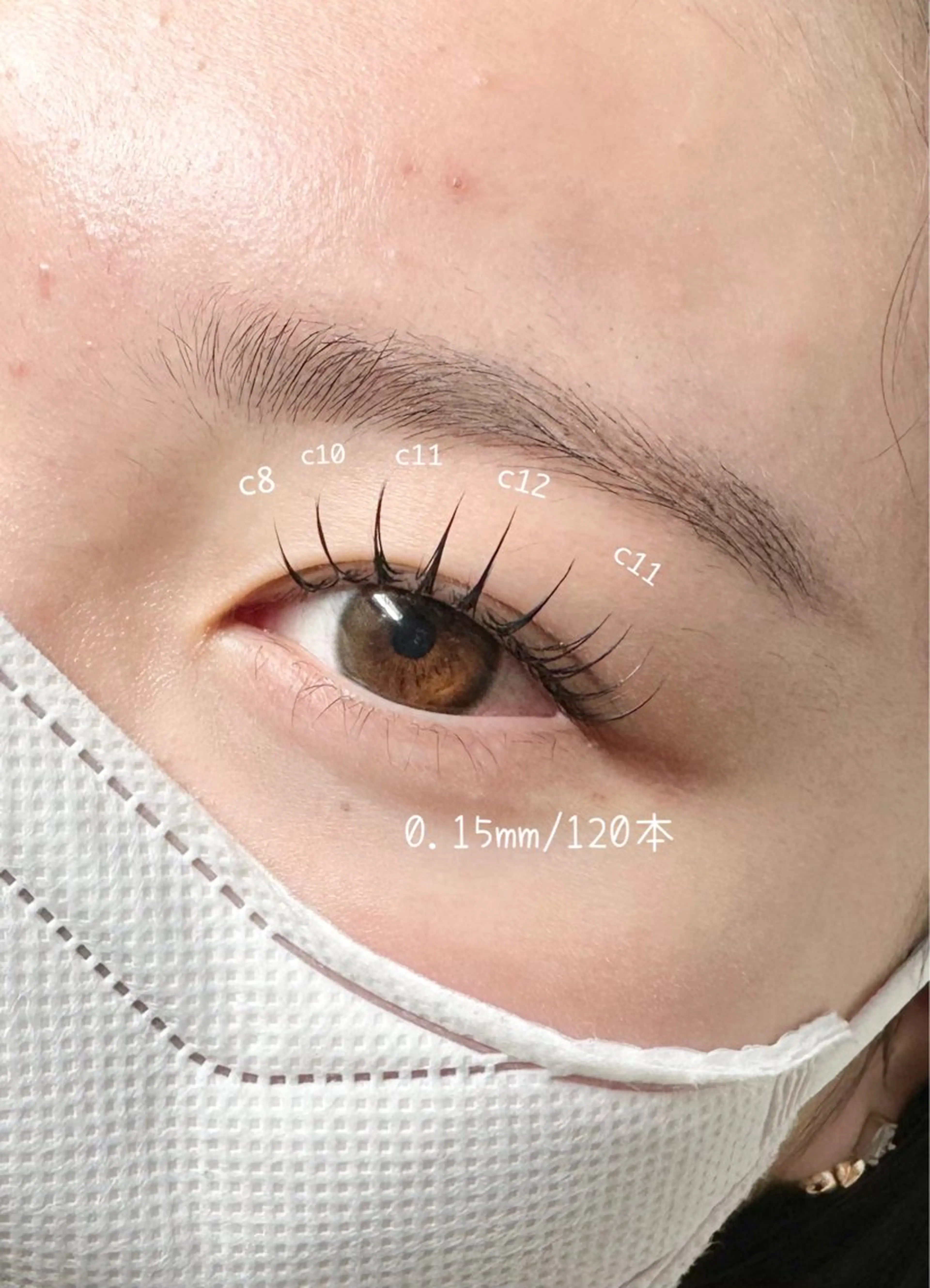 マツエク・マツパ マツエク leafirst岸和田所属・💎leafiest ｜yuzu💎のマツエク・マツパデザイン