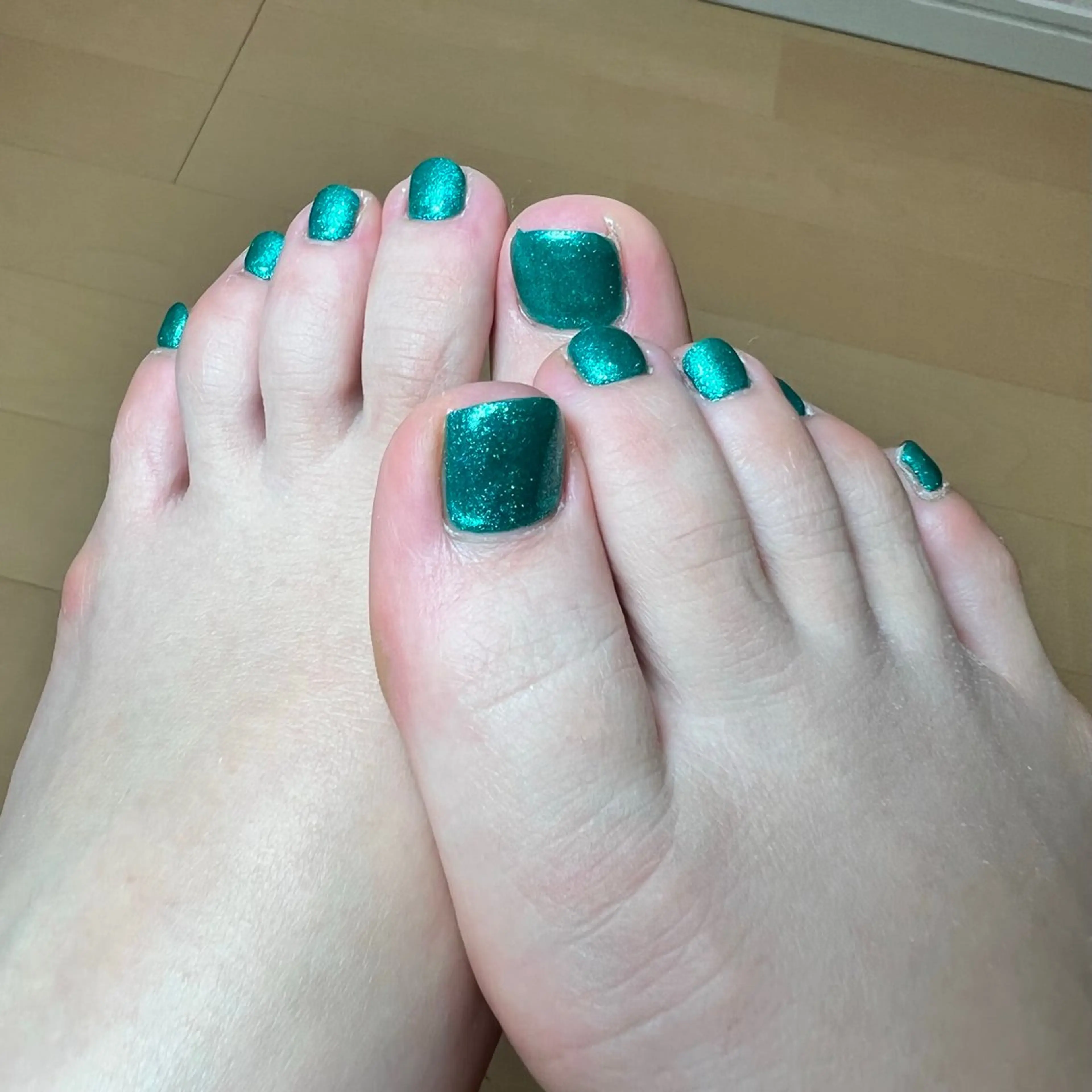 ネイル フットネイル ラメ(グリッター) フットネイル COCO+所属・COCO +のエステ・リラクイメージ