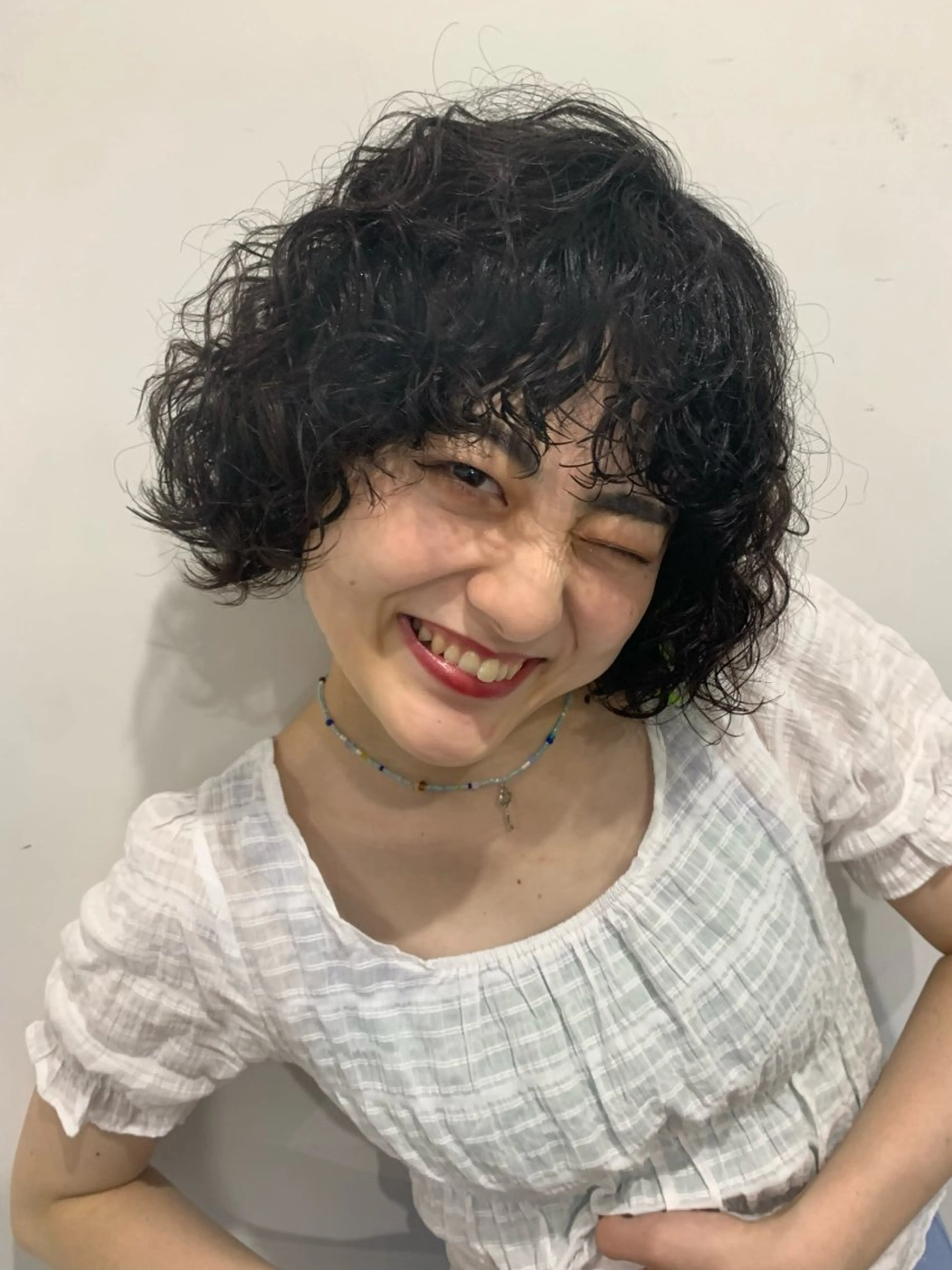 ショート パーマ ヘアアレンジ 🌀MaNO🌀 ネモトナツキのヘアスタイル
