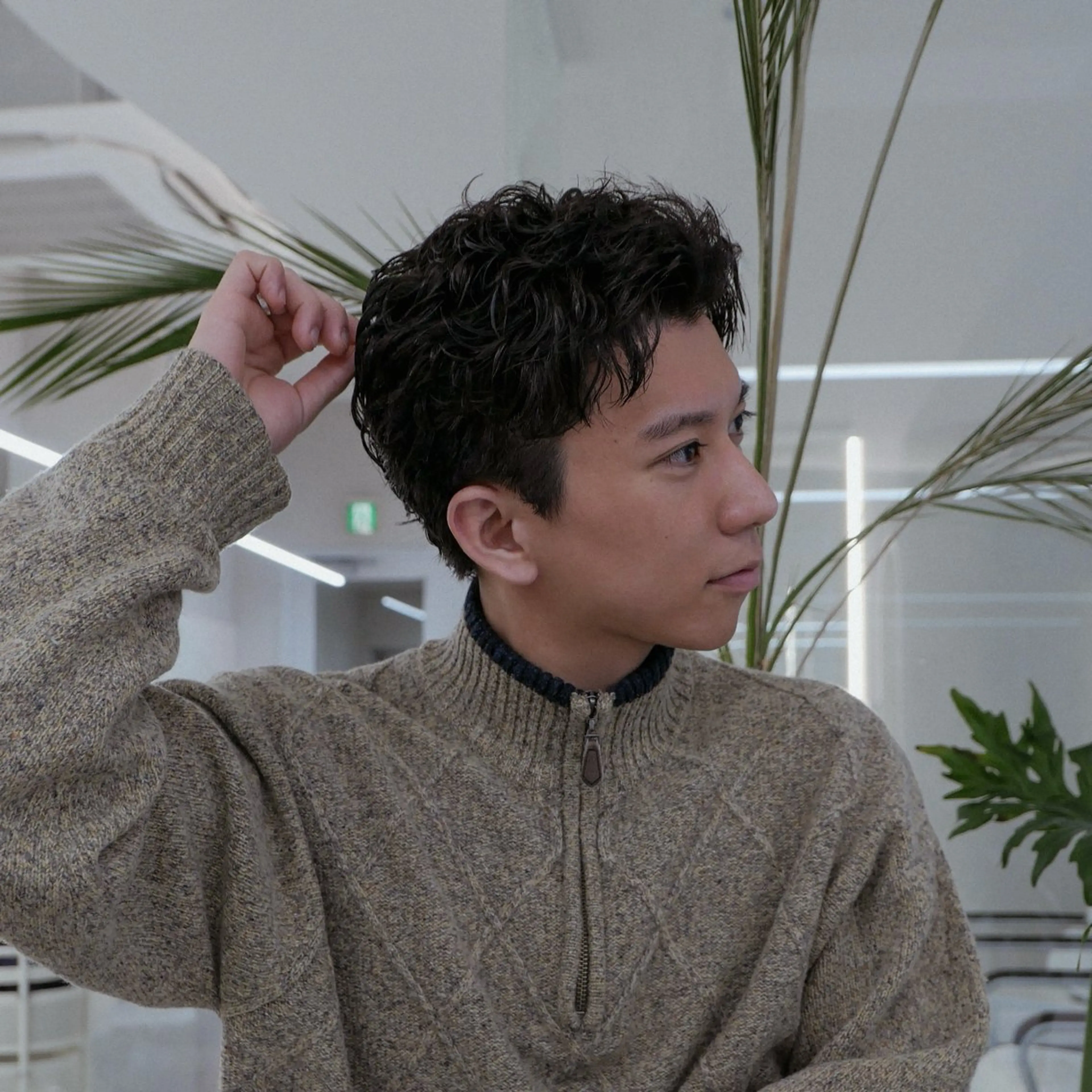 ショート パーマ GAGA. yutoのヘアスタイル