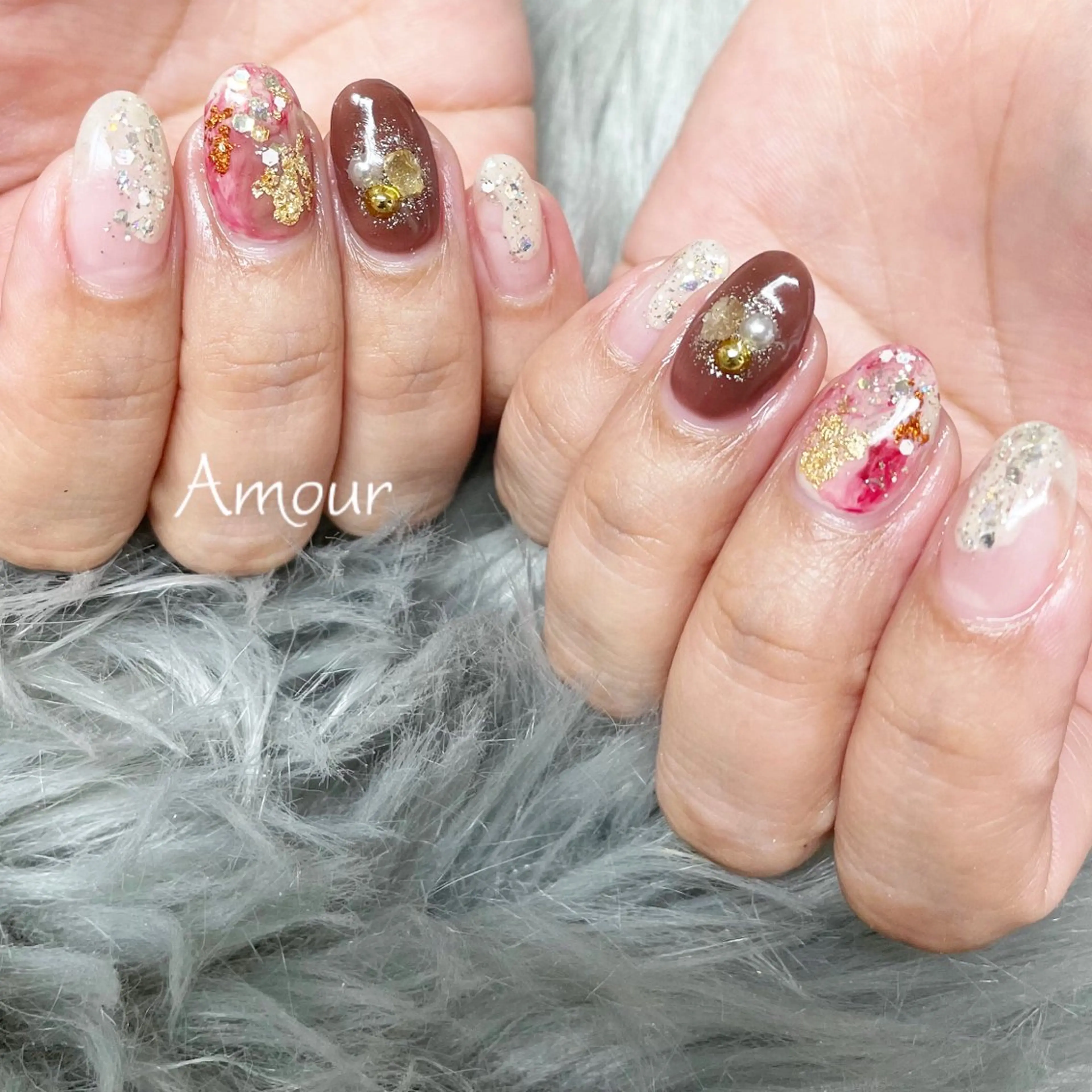 ネイル ハンドネイル Nail Salon Amourのネイルデザイン