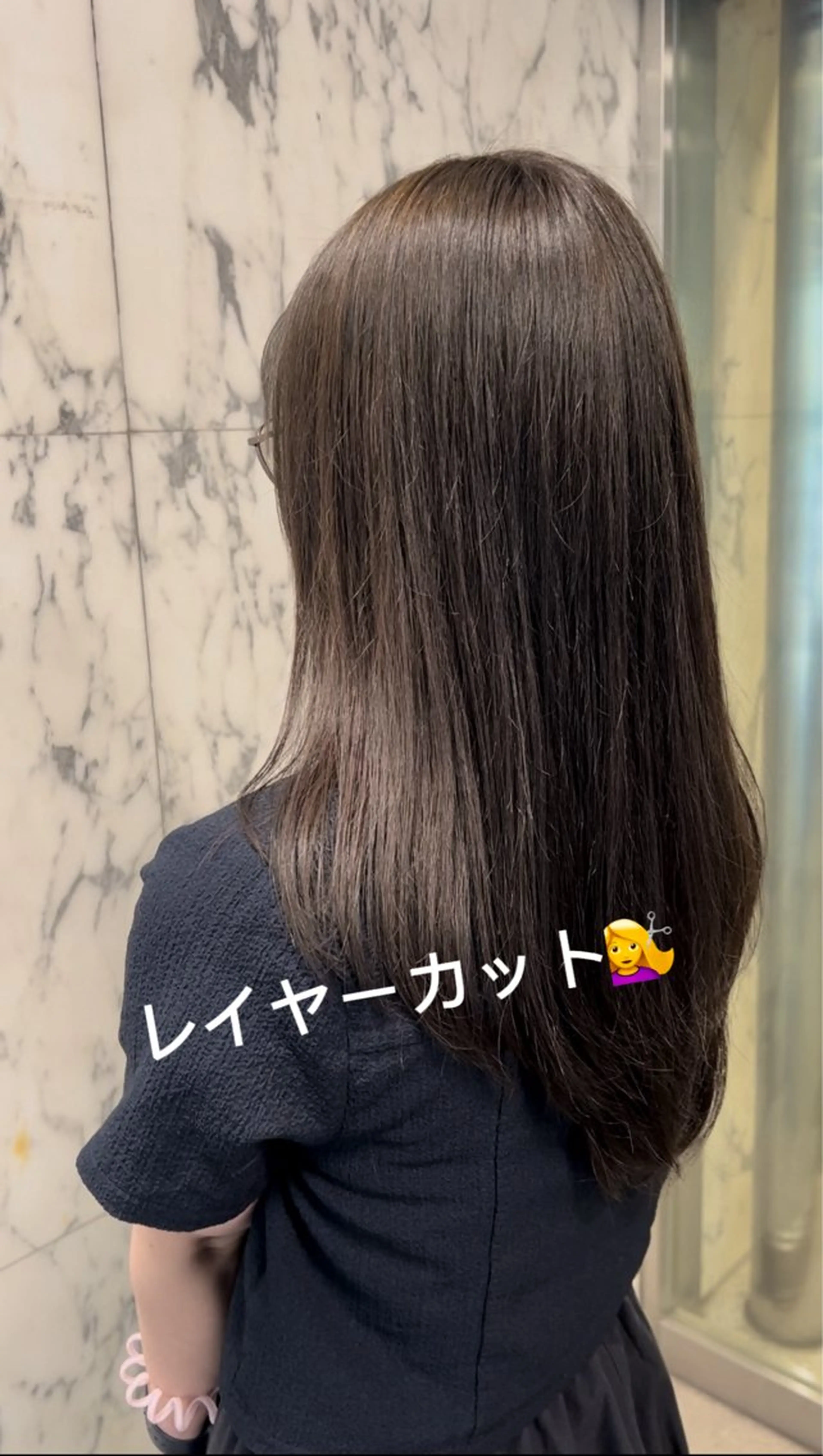 ミディアム レイヤーカット 川崎レイヤーカット /江口真正のヘアスタイル