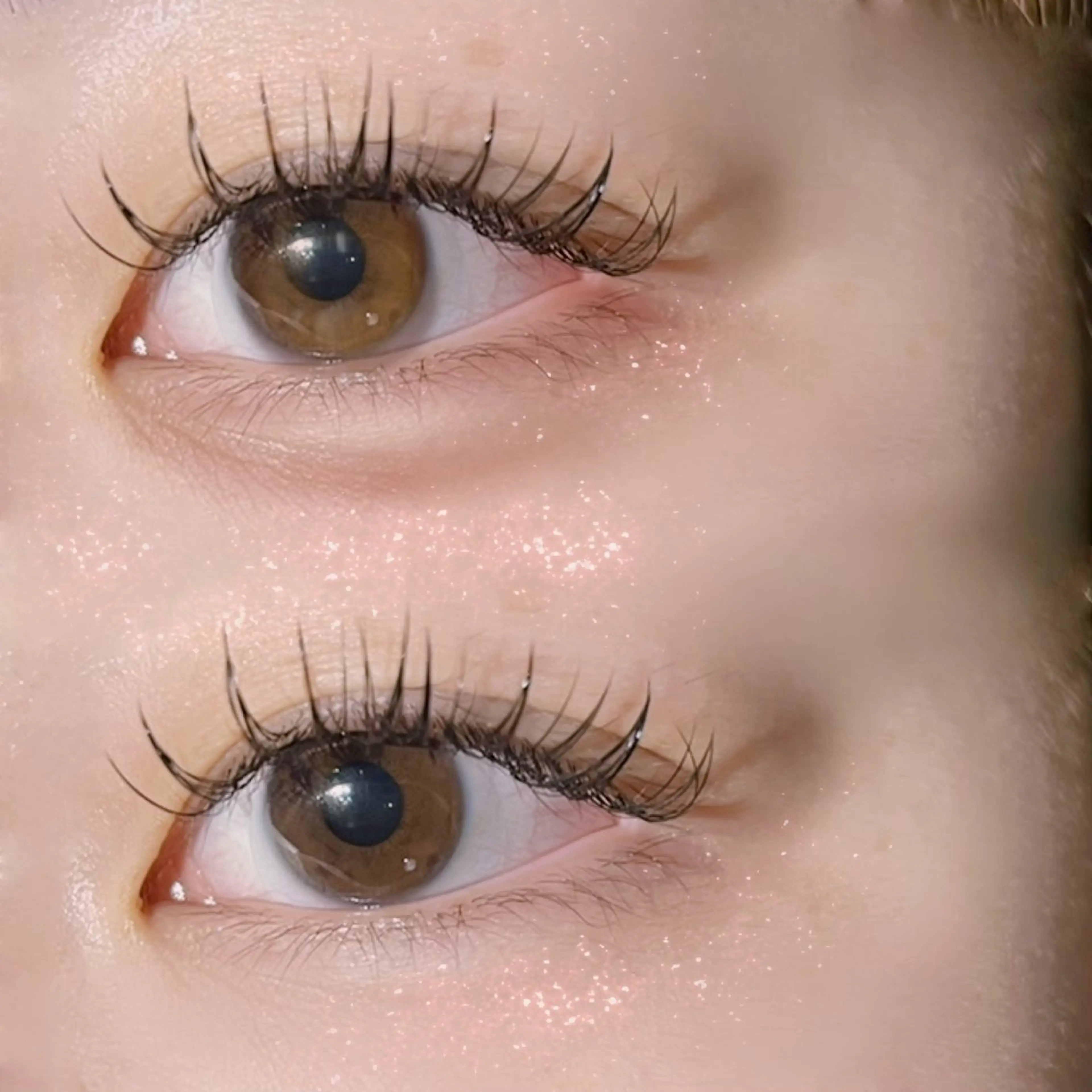 ⟡.·*. フラットラッシュマツエク[100本] オフ無料 ＋美容コーティング付き🪄🫧の写真