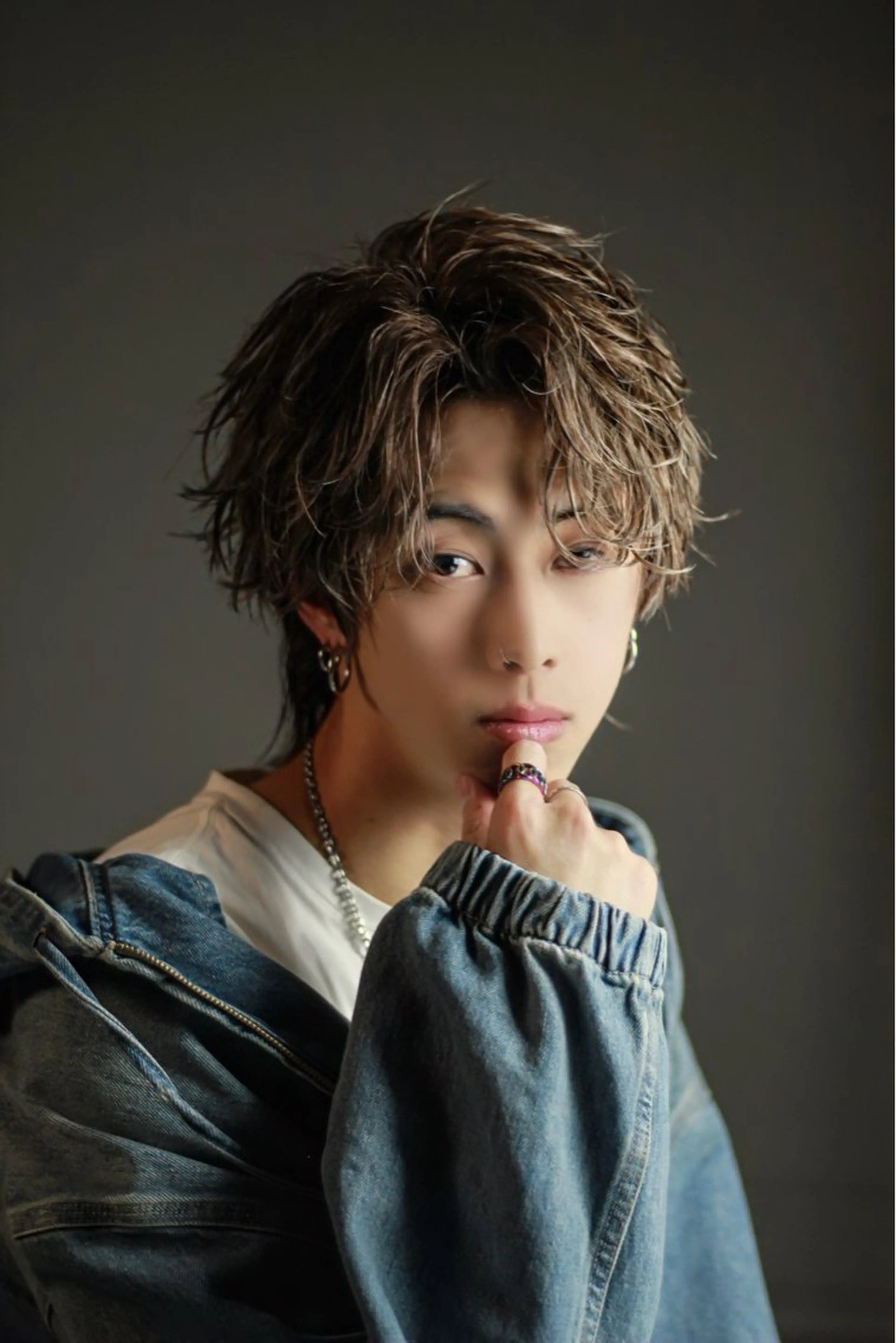 ショート メンズ カット ヘアカラー メンズ特化/ HYPERりょうまのヘアスタイル