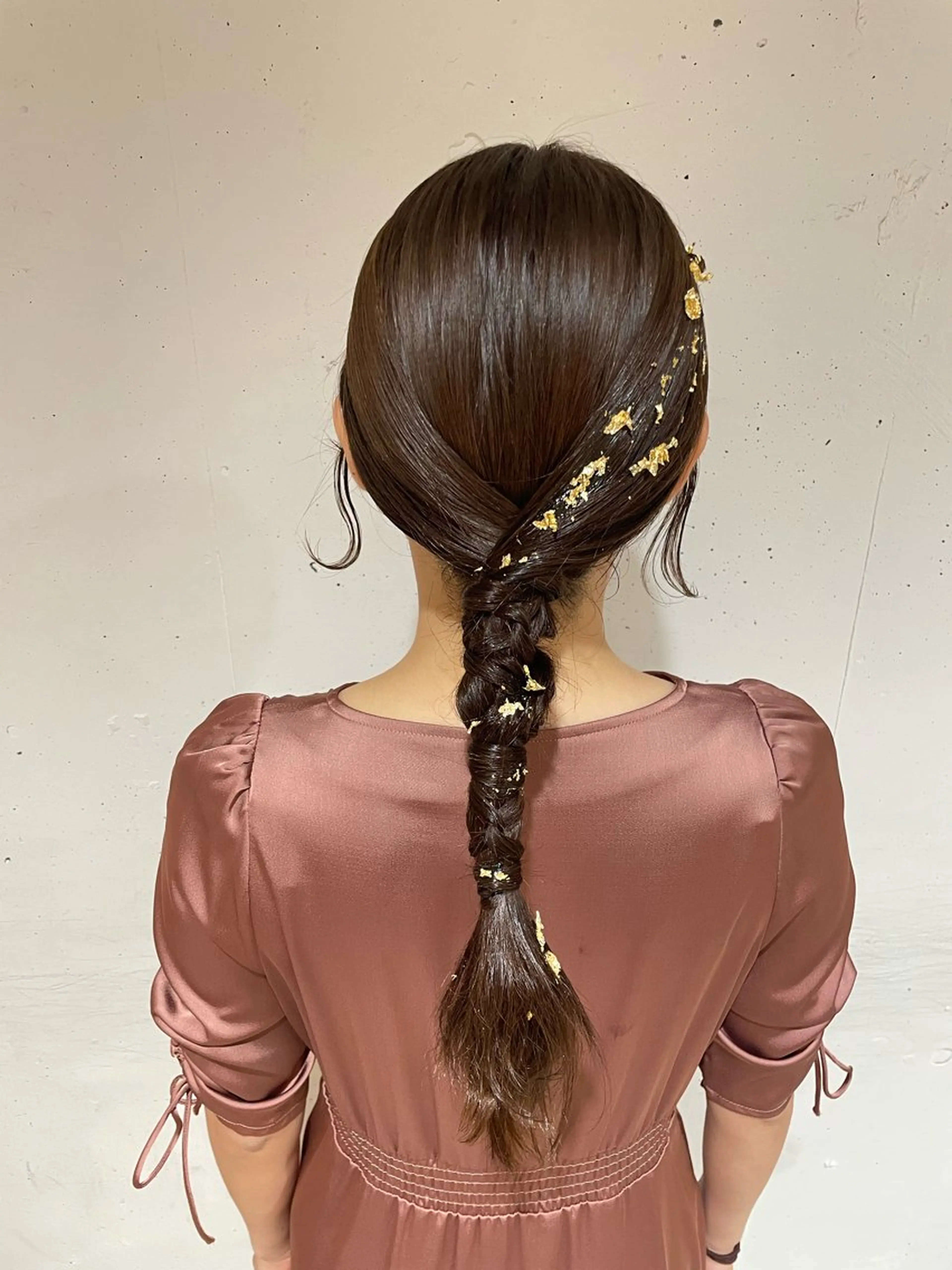 ミディアム カラー ヘアアレンジ 髪質改善/縮毛/新宿 🫧SUZUKA🫧のヘアスタイル