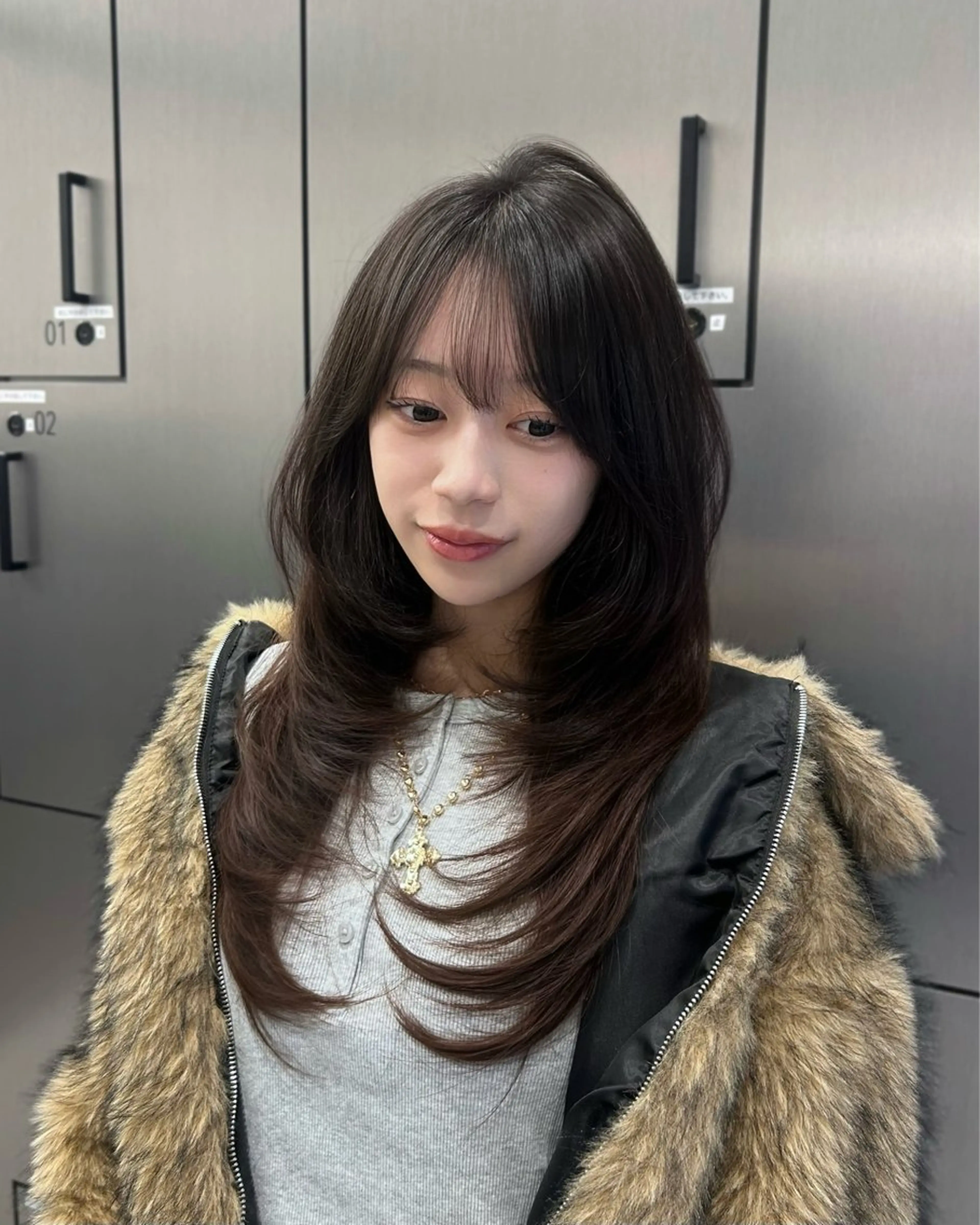 ロング レイヤーカット カット ヘアカラー トリートメント 大人レイヤー/艶美髪 🇺🇸TOMONAのヘアスタイル