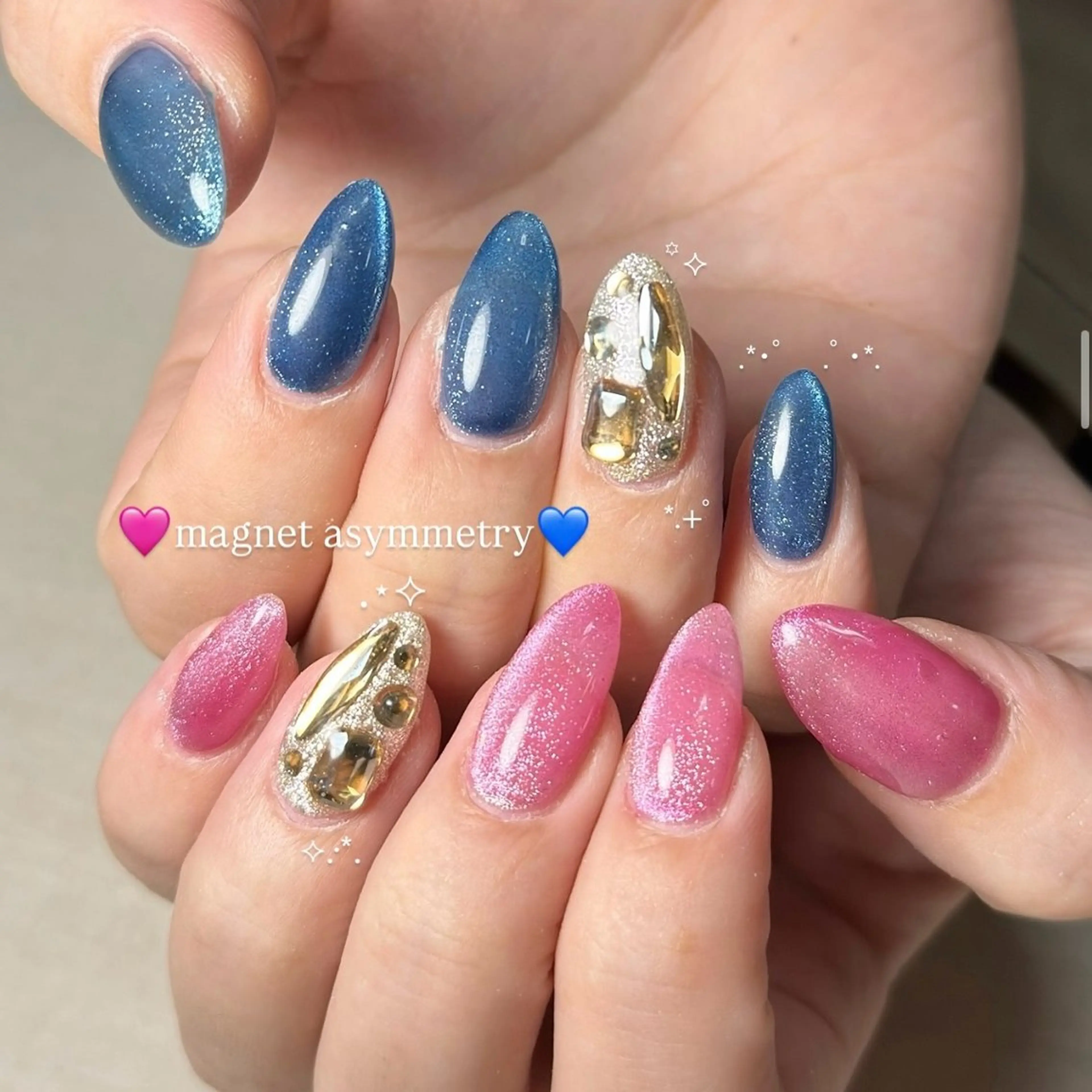 ネイル ハンドネイル 【Yappy🌈】 💖P-tanaのネイルデザイン