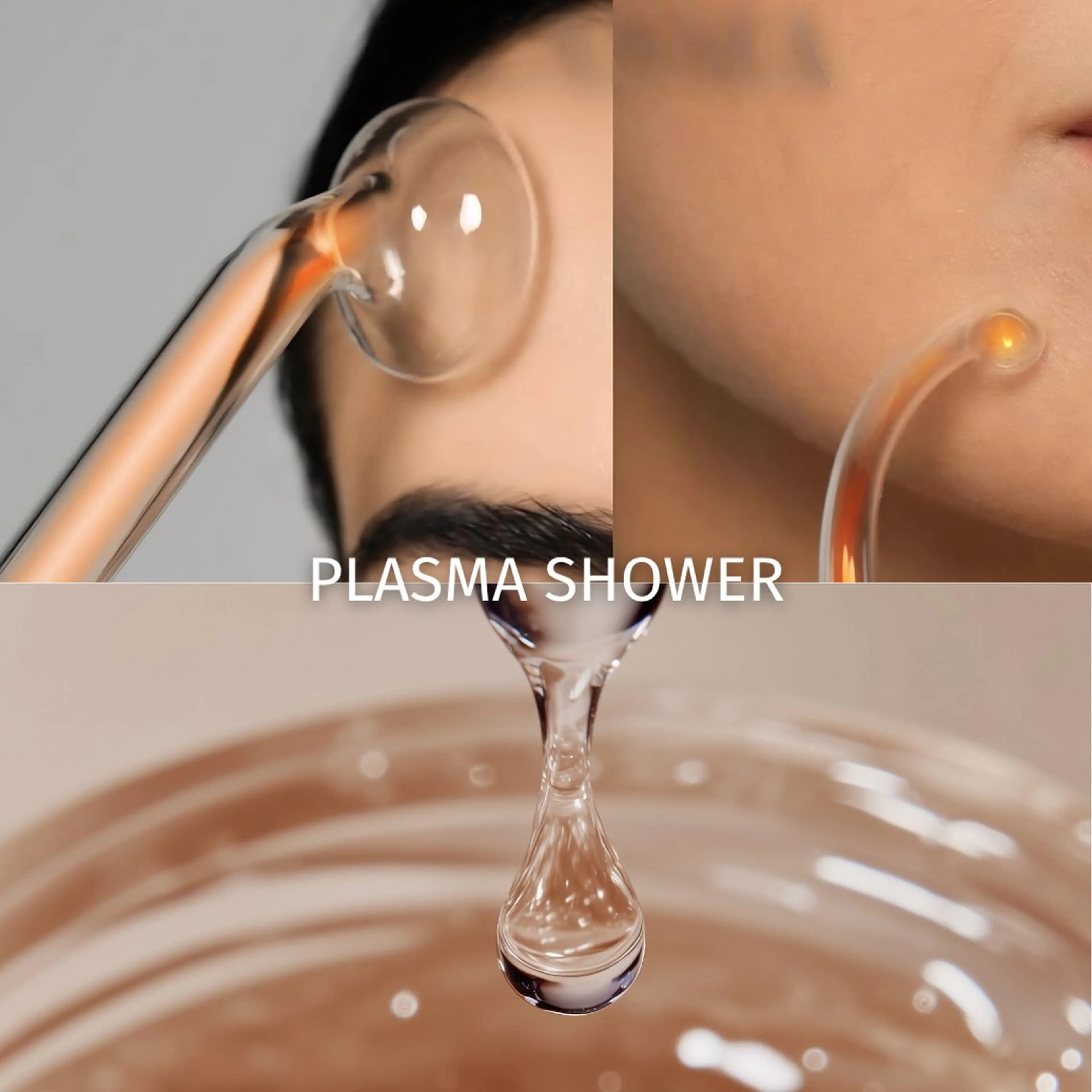 【ニキビ/水光肌】韓国プラズマシャワー⚡️カクテル美容液導入付き✨の写真