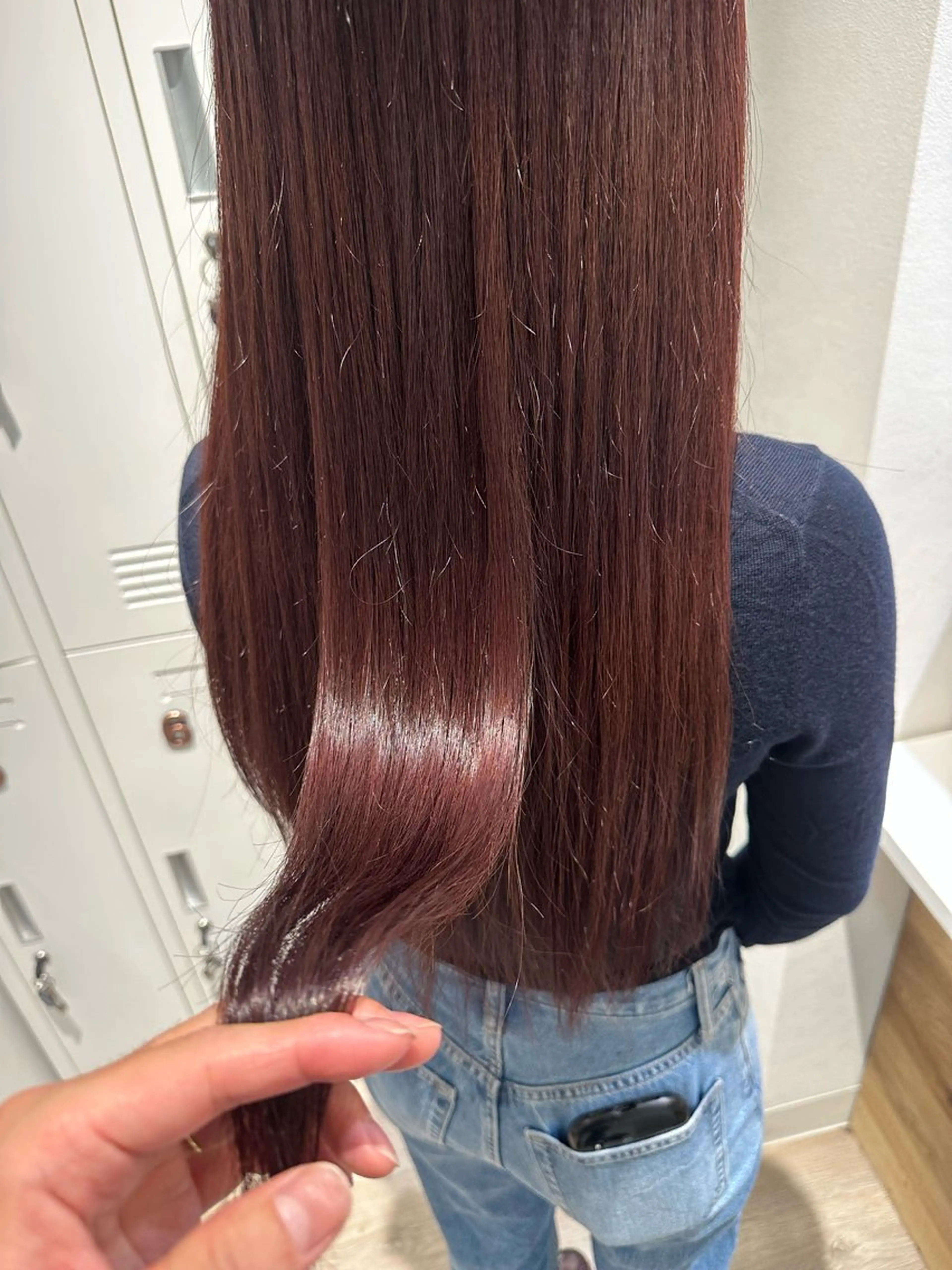 ロング カラー ヘアカラー トリートメント 【Annie】古賀  将のヘアスタイル