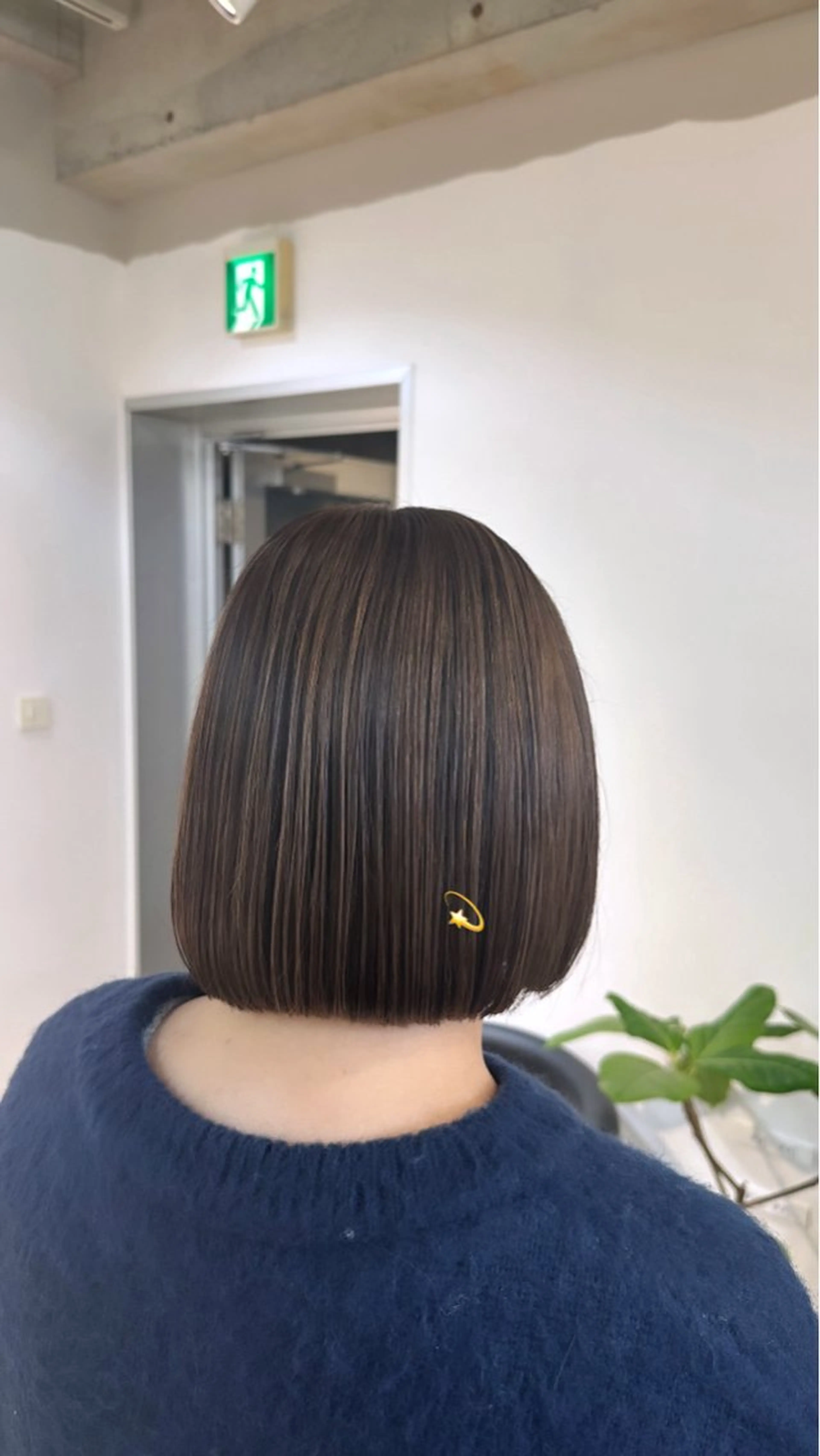 ミディアム ハイライト カット ヘアカラー fit /Rihoのヘアスタイル