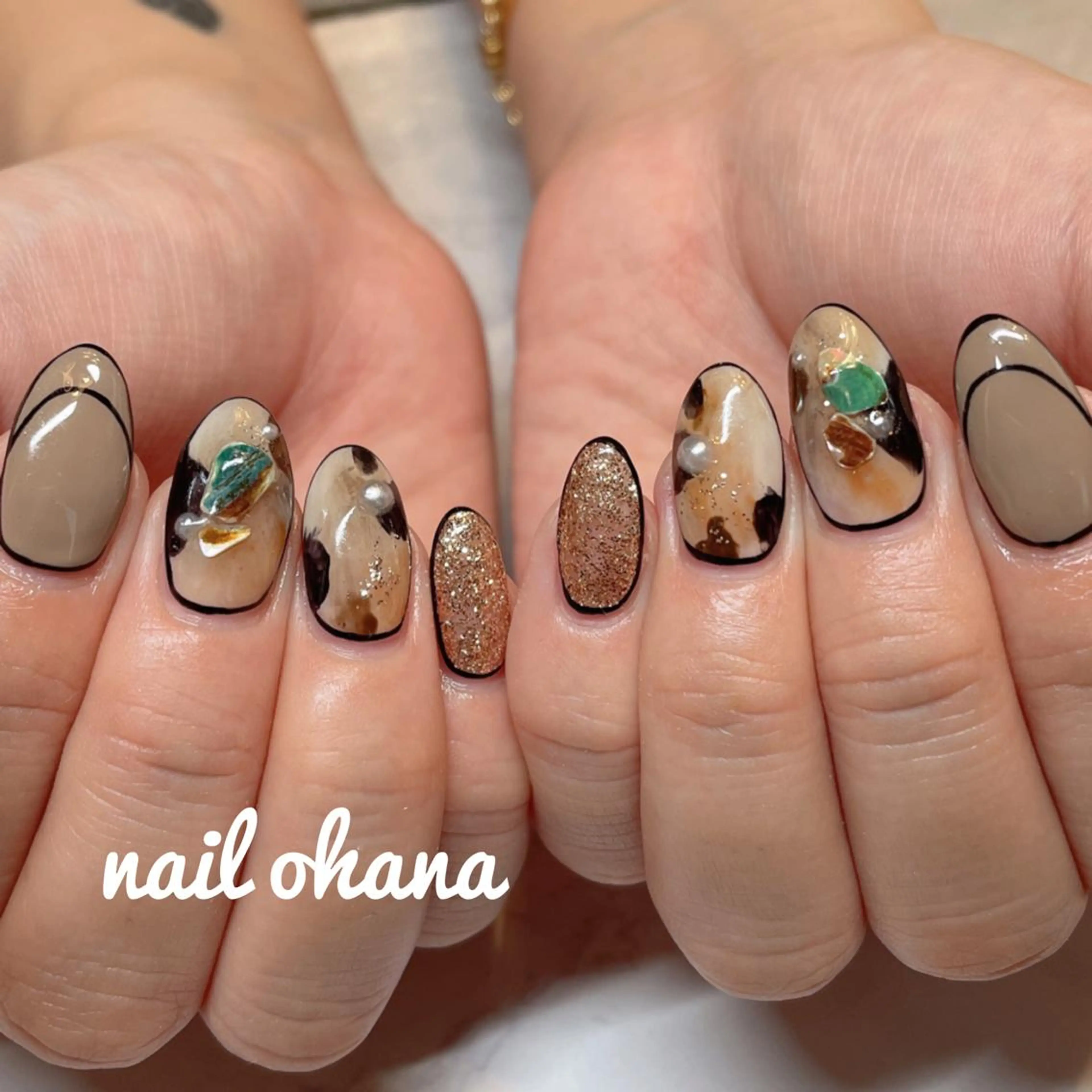 ネイル ハンドネイル 那覇🏝️台湾人 ネイリストSHIUのネイルデザイン