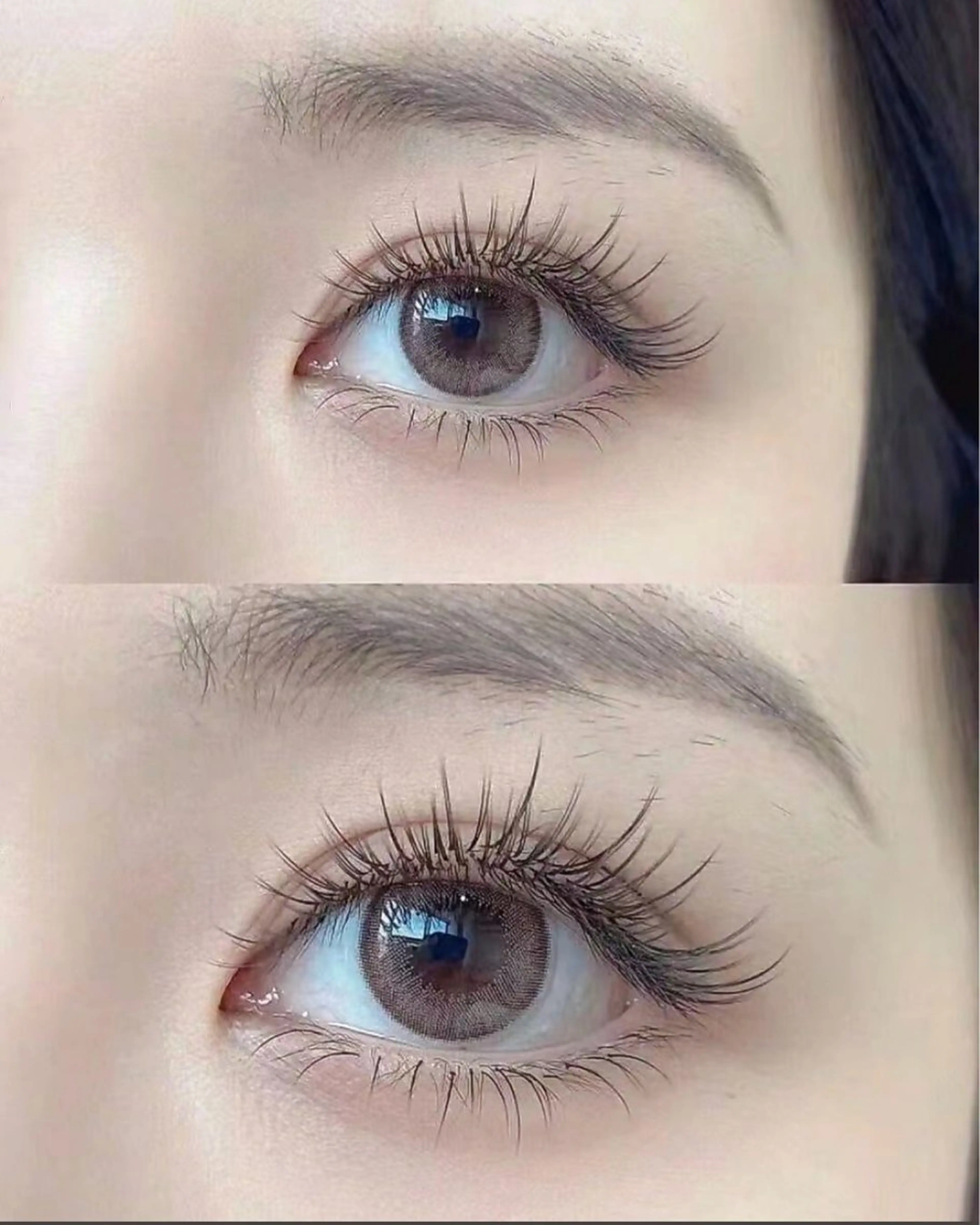 マツエク・マツパ 束感まつ毛 カラーマツエク フラットラッシュ パリジェンヌラッシュリフト まつげパーマ ミユ 横浜のマツエク・マツパデザイン