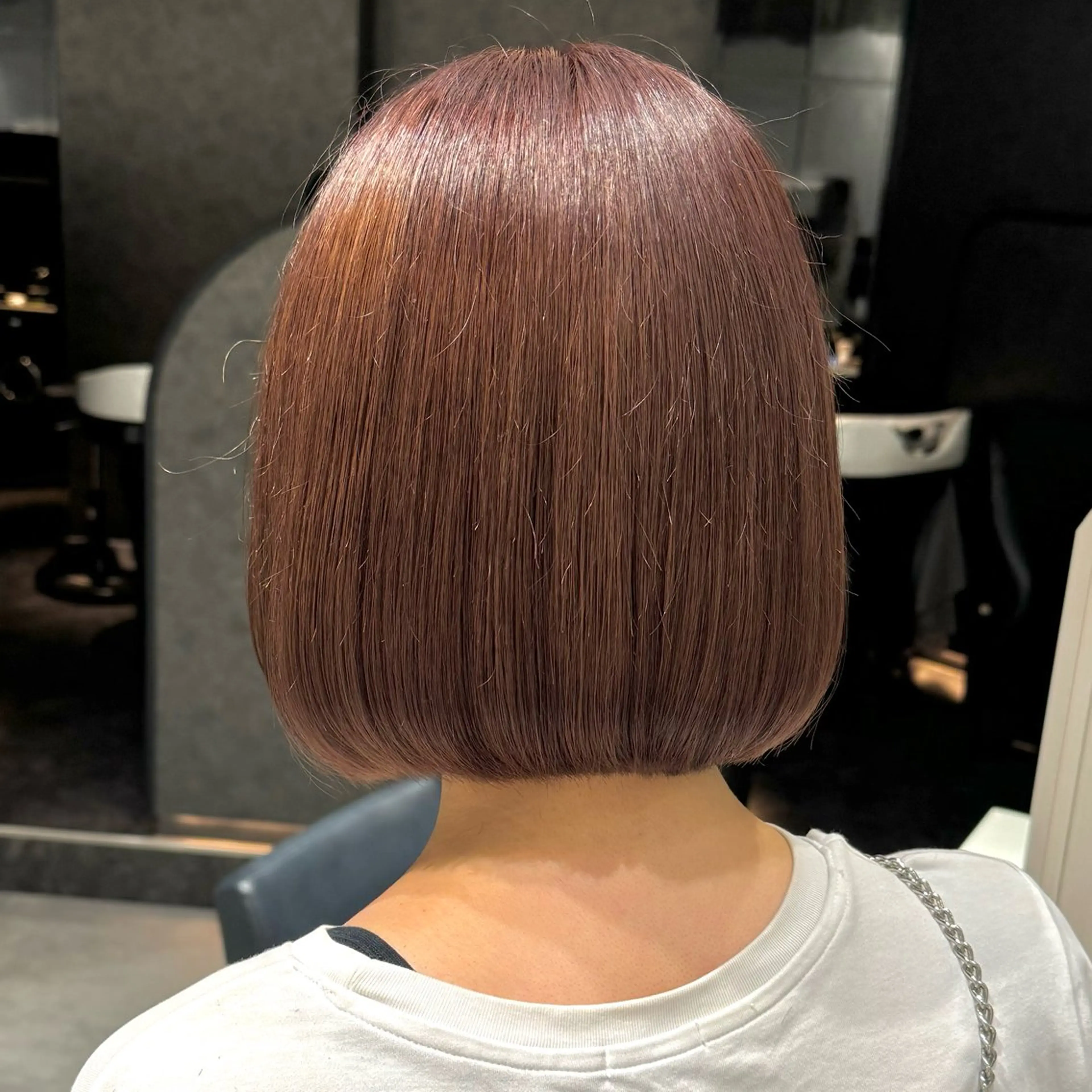 ショート ボブ ヘアカラー トリートメント BEAUTRIUM  青山店所属・ひなた あゆみのヘアスタイル