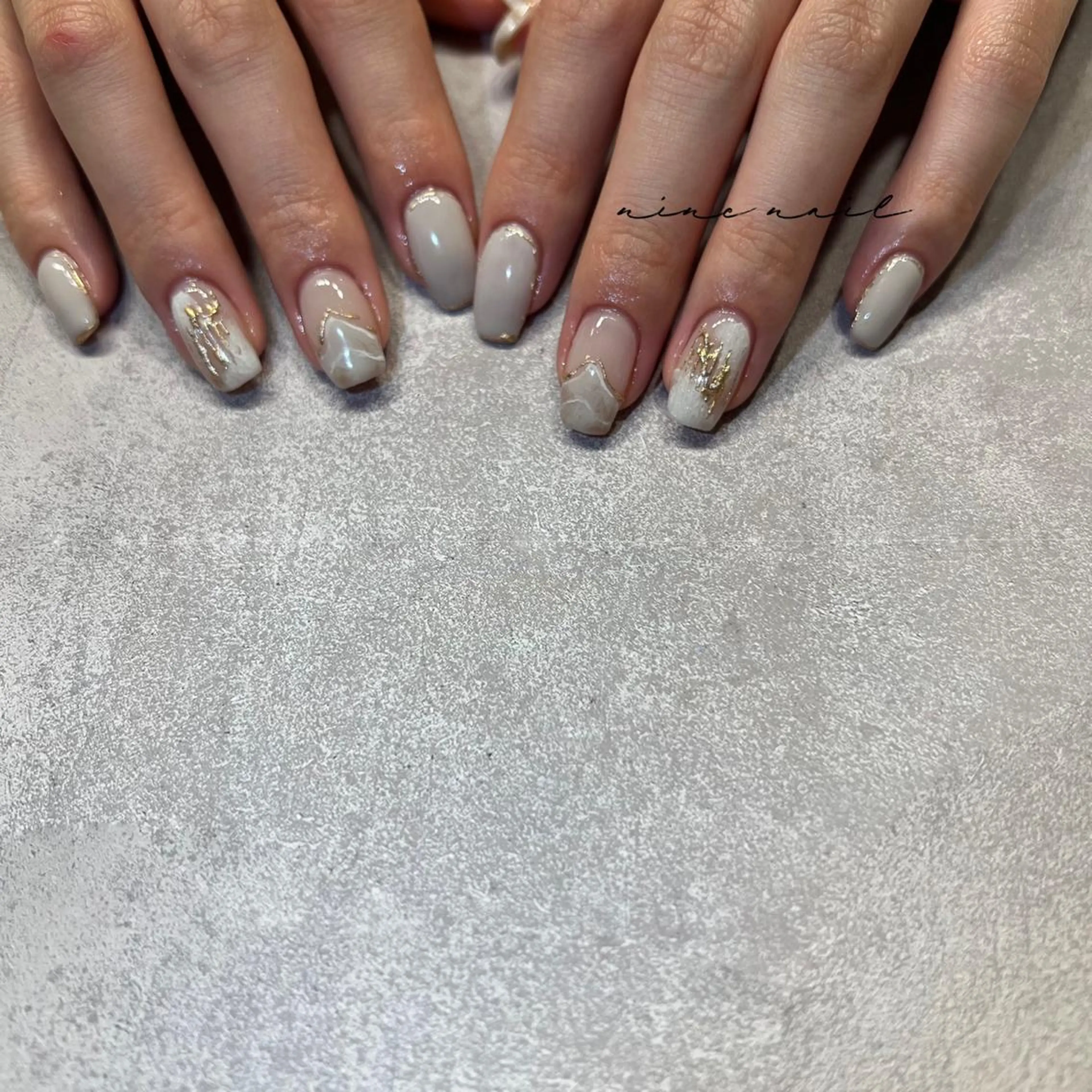 ネイル ニュアンスネイル nine nailのネイルデザイン