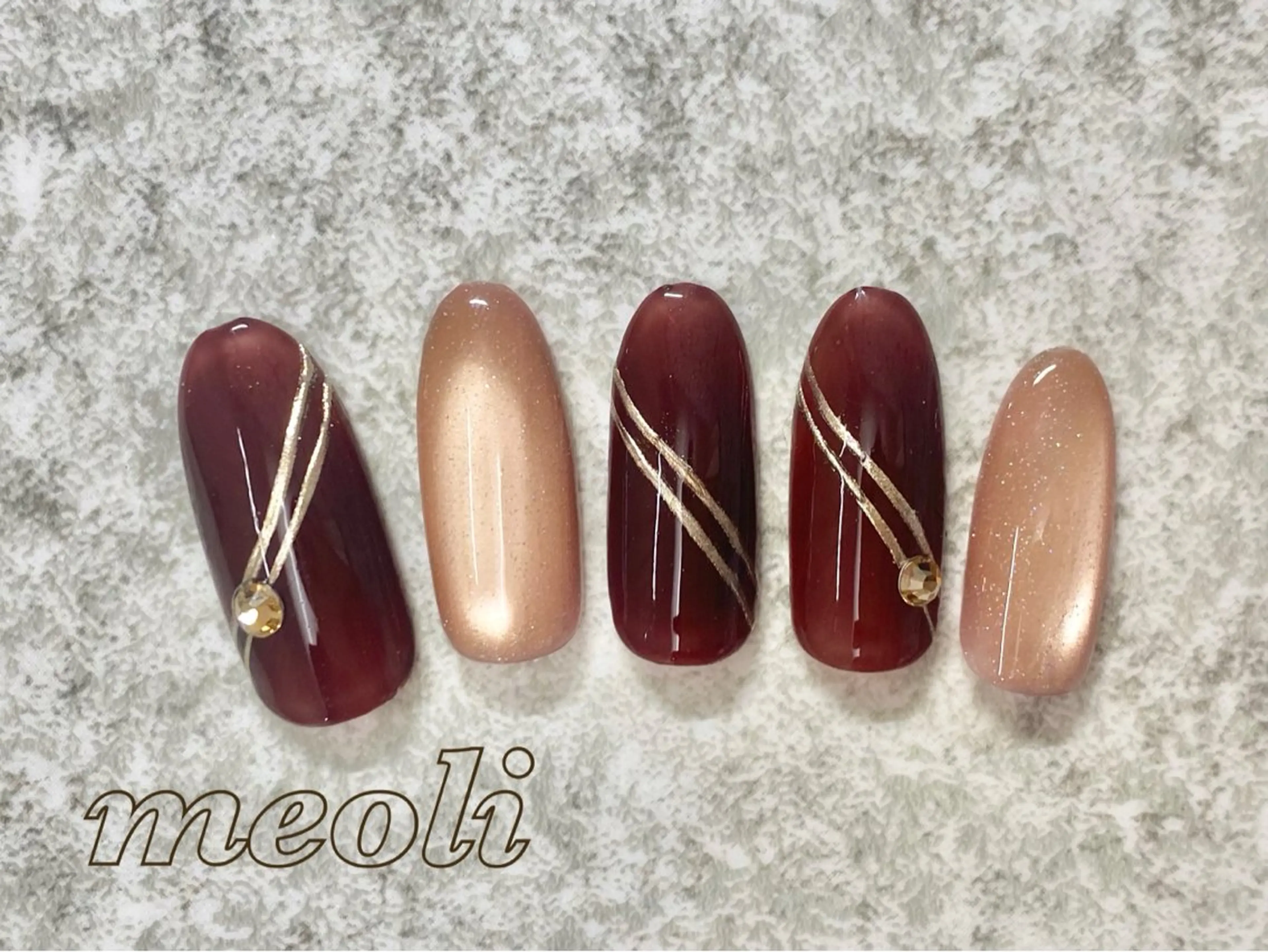 ネイル ハンドネイル nail salon meoli メグのネイルデザイン