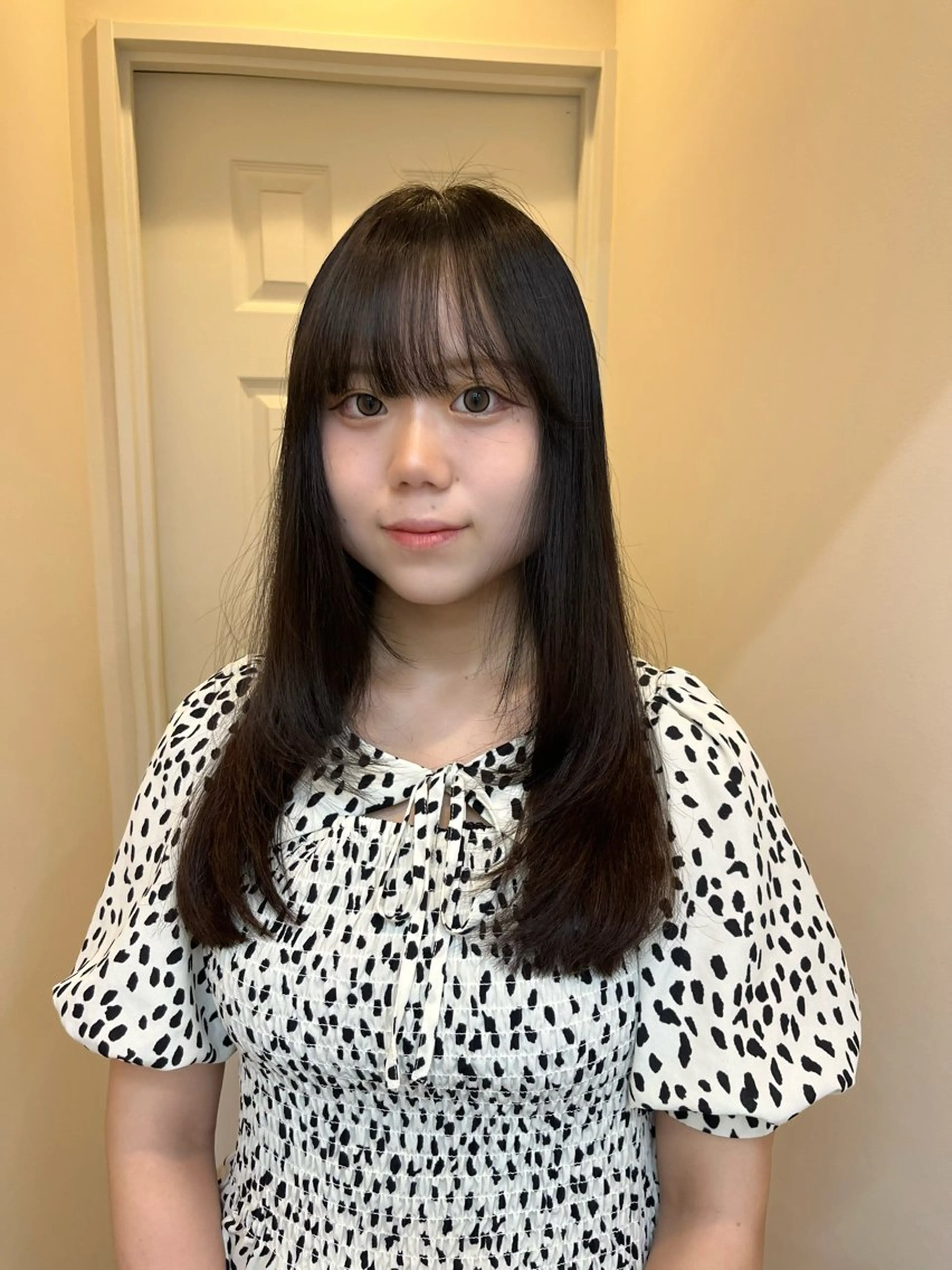 ロング カット yuka/ロング/ レイヤーカットモデルのヘアスタイル