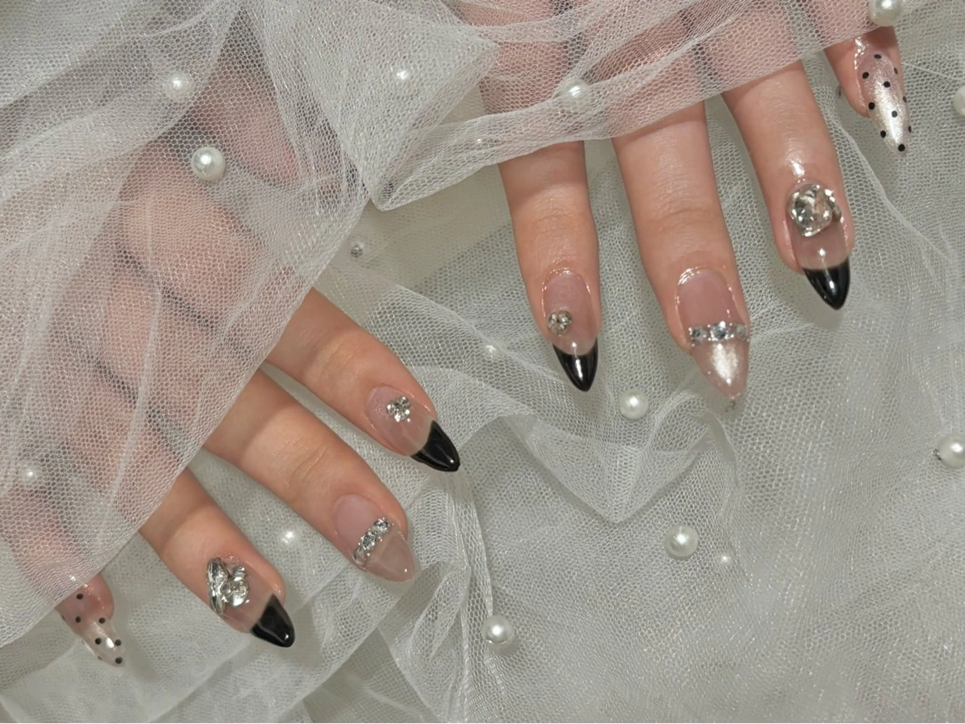 ネイル アートネイル 長さ出し 長さ出し専門HALE NAIL さとうのネイルデザイン