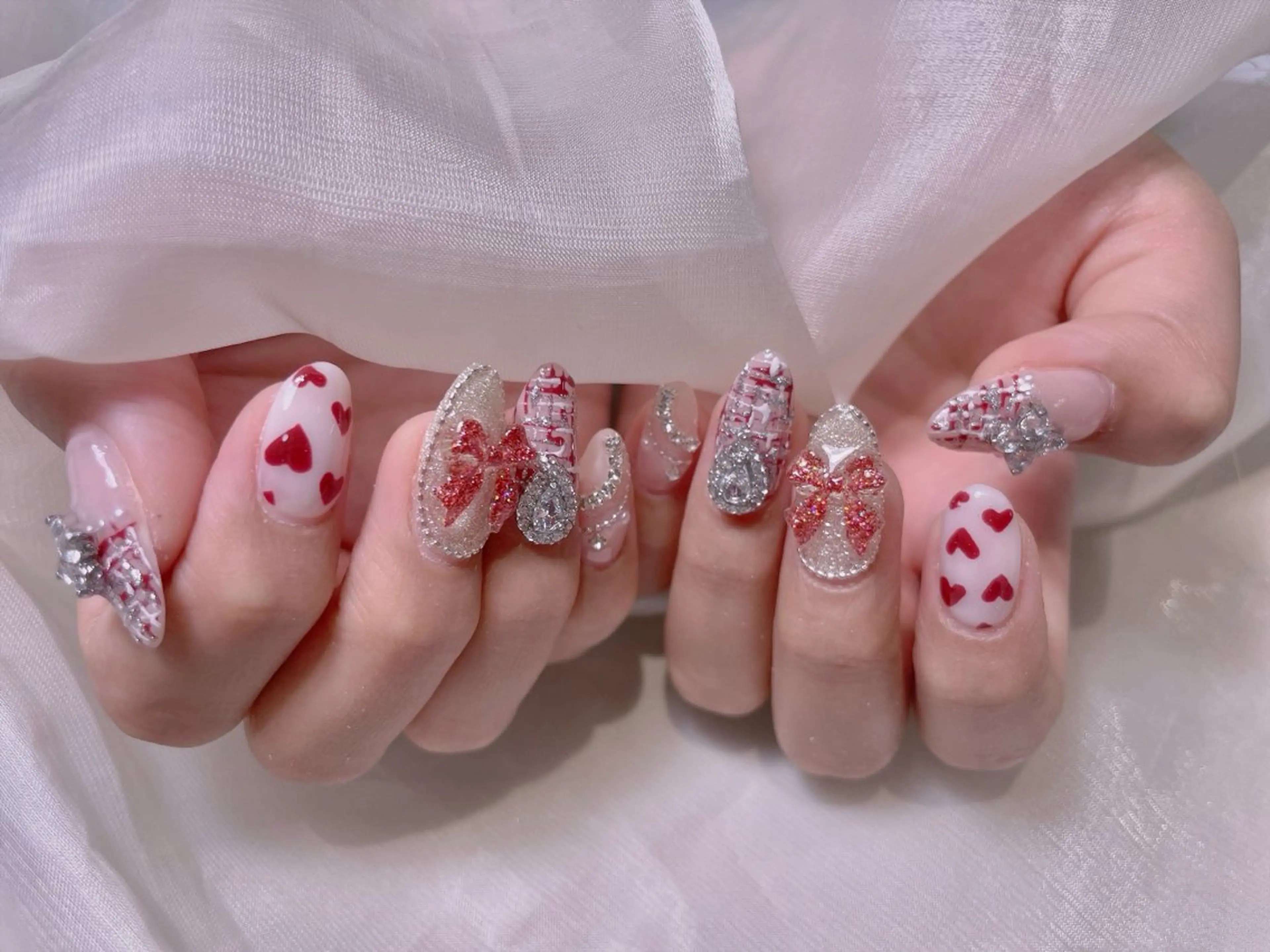 ネイル 長さだし専門店 M2 rikaのネイルデザイン