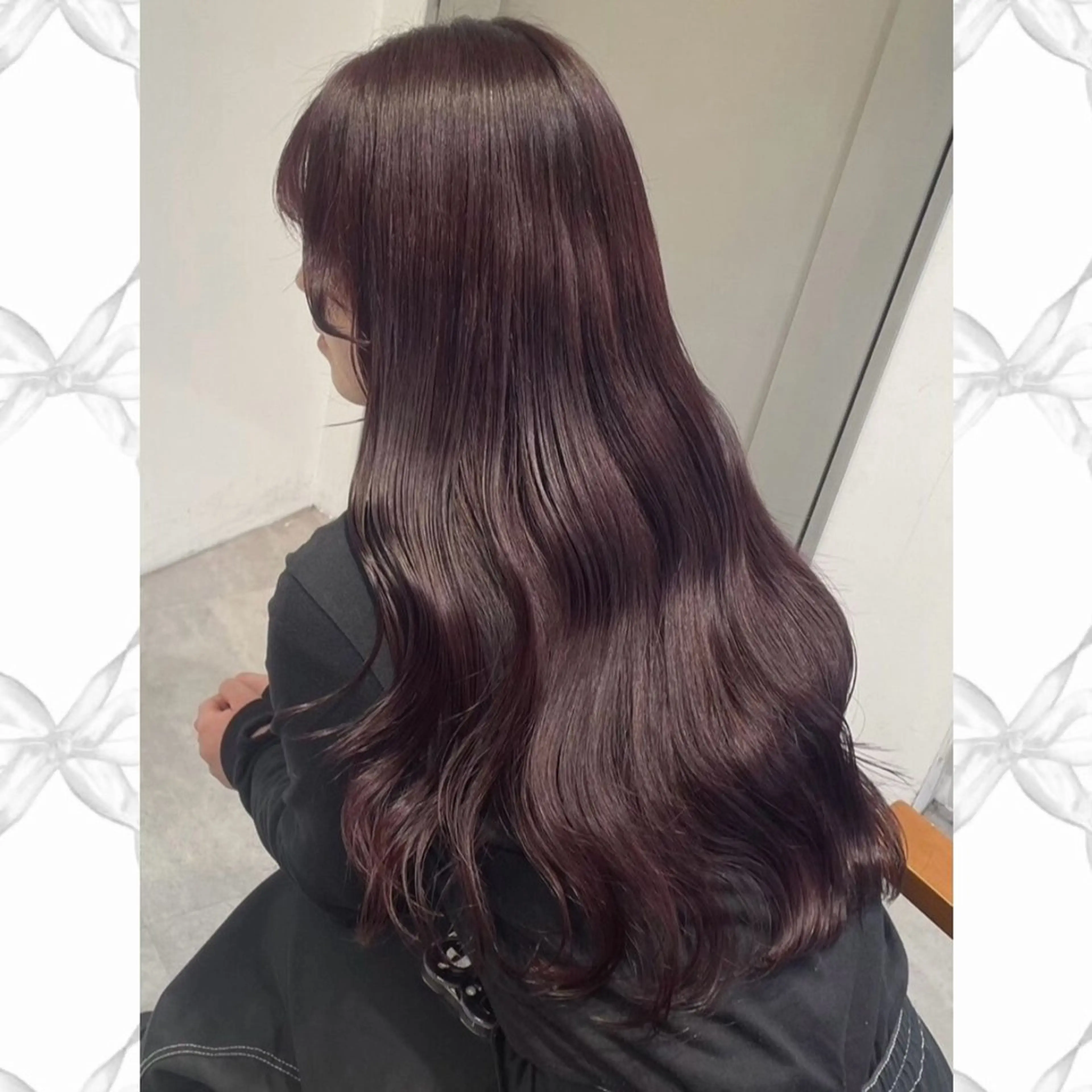 ロング 縮毛矯正 トリートメント ☘️透明感オリーブ/ 縮毛矯正ナミ☘️のヘアスタイル