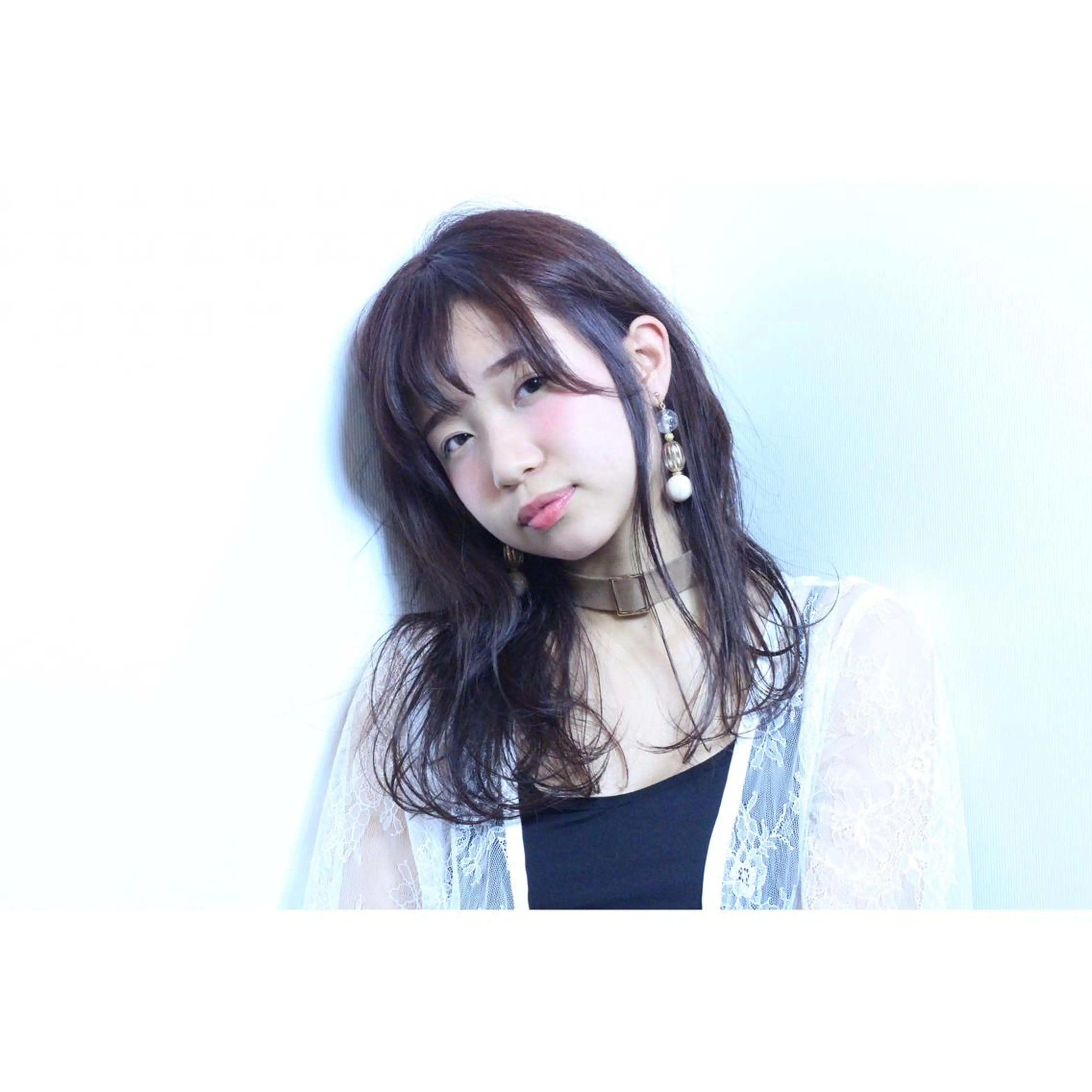 ロング カラー パーマ toi【トワ】所属・安達 俊亮のヘアスタイル