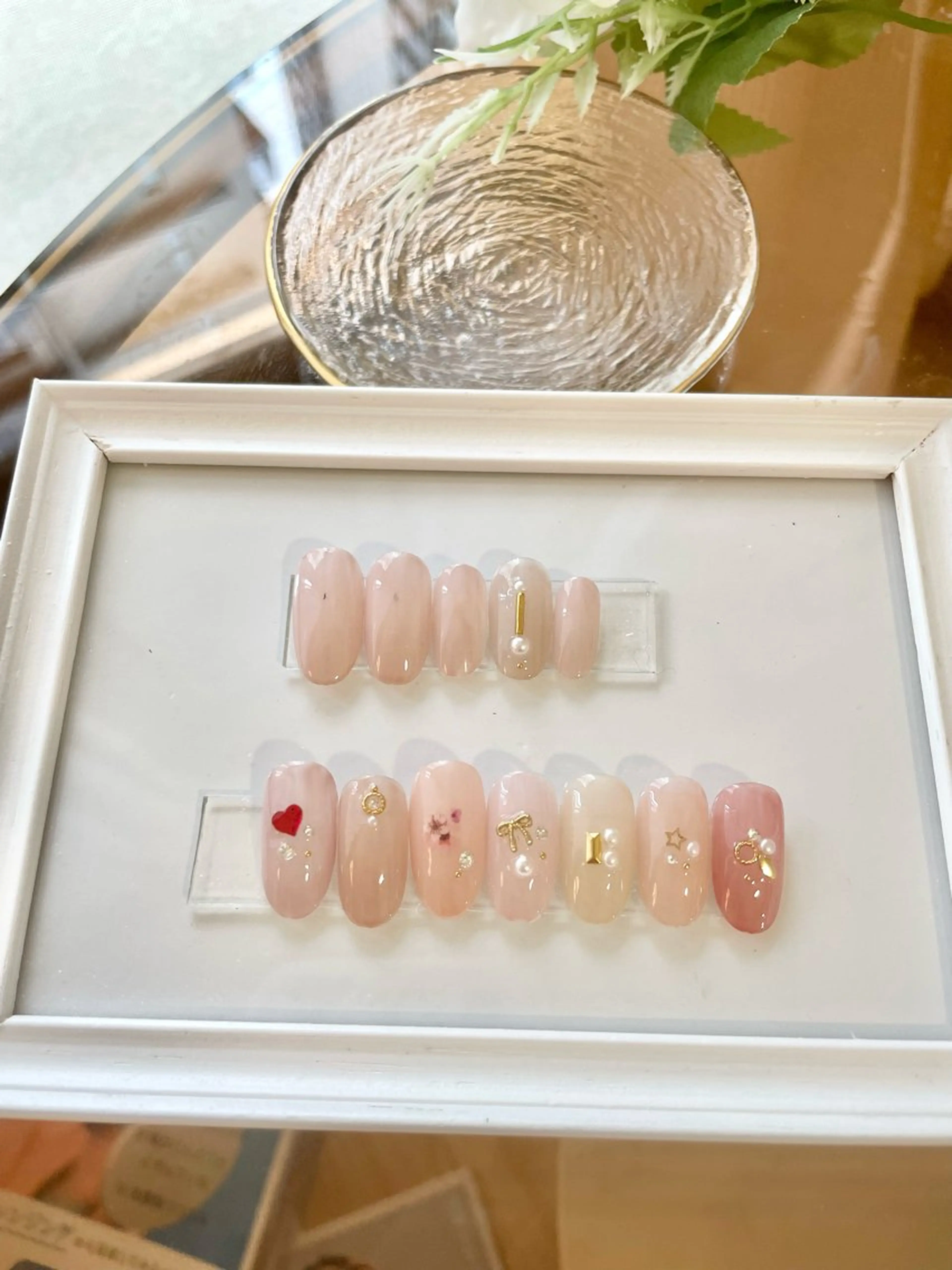 ネイル ジェルネイル マグネットネイル パラジェル nailsalon VENUSのネイルデザイン