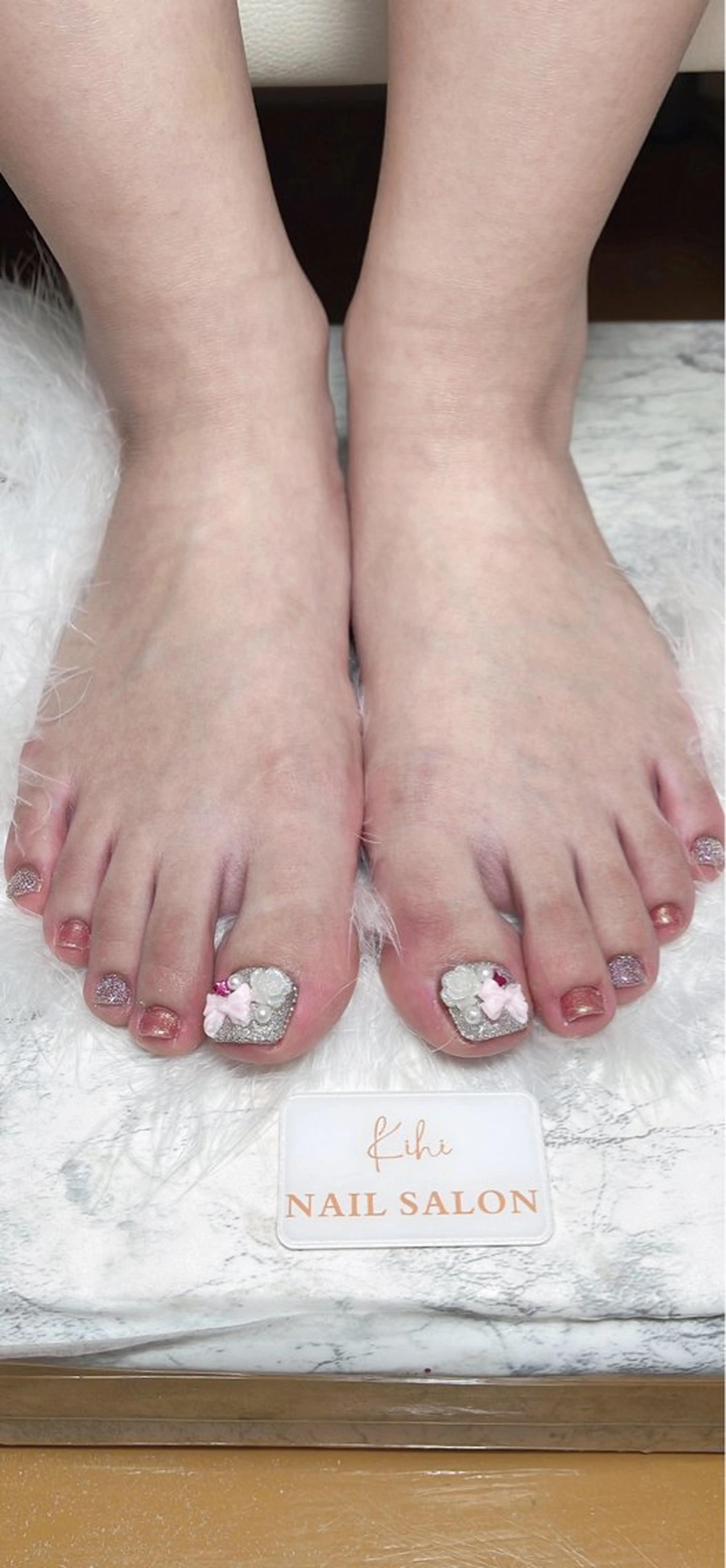 ネイル アートネイル フレンチネイル ジェルネイル グラデーション 韓国ネイル 村中 ハナのネイルデザイン