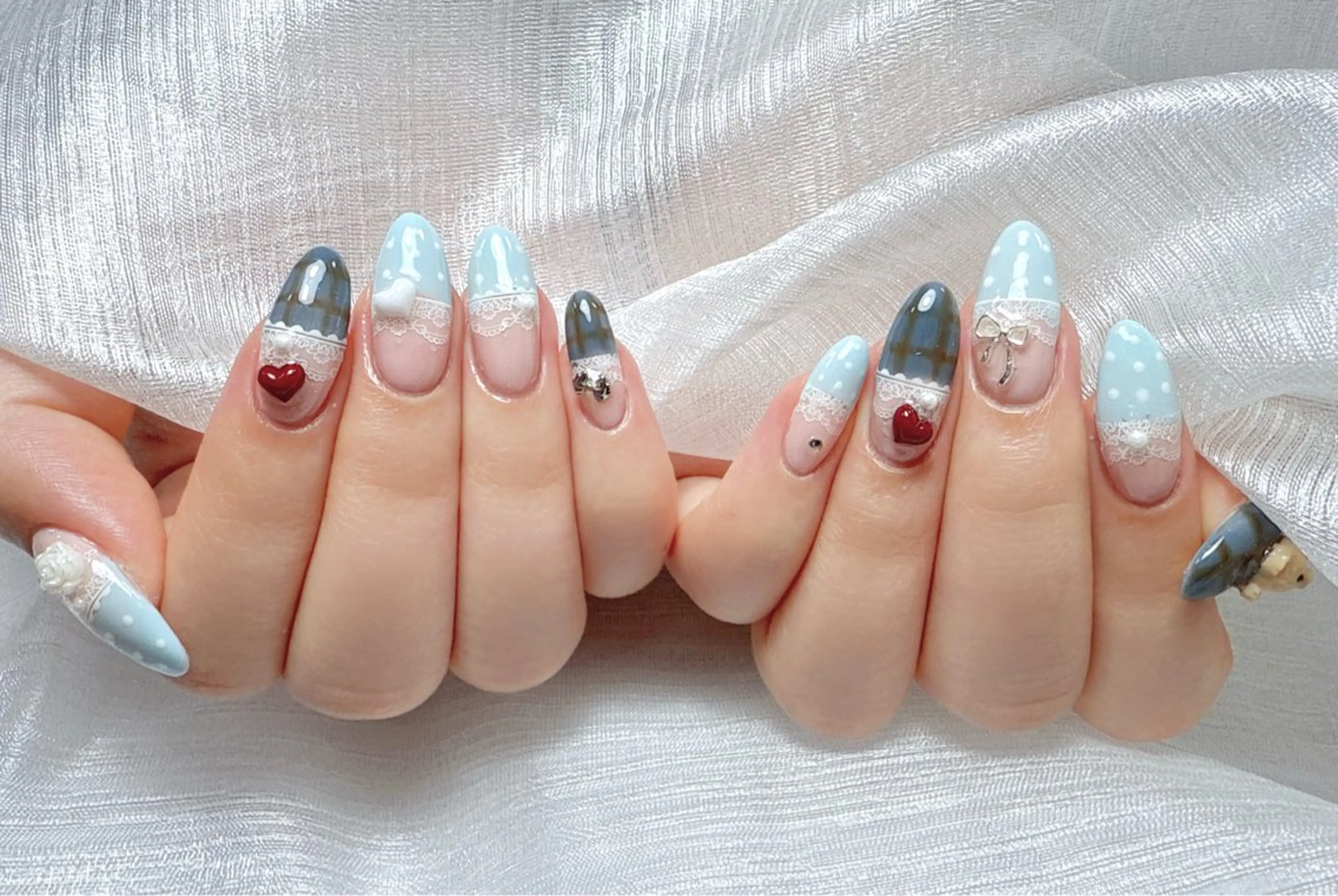 ネイル 持ち込み ハンドネイル ハンドケア L. Nailのネイルデザイン