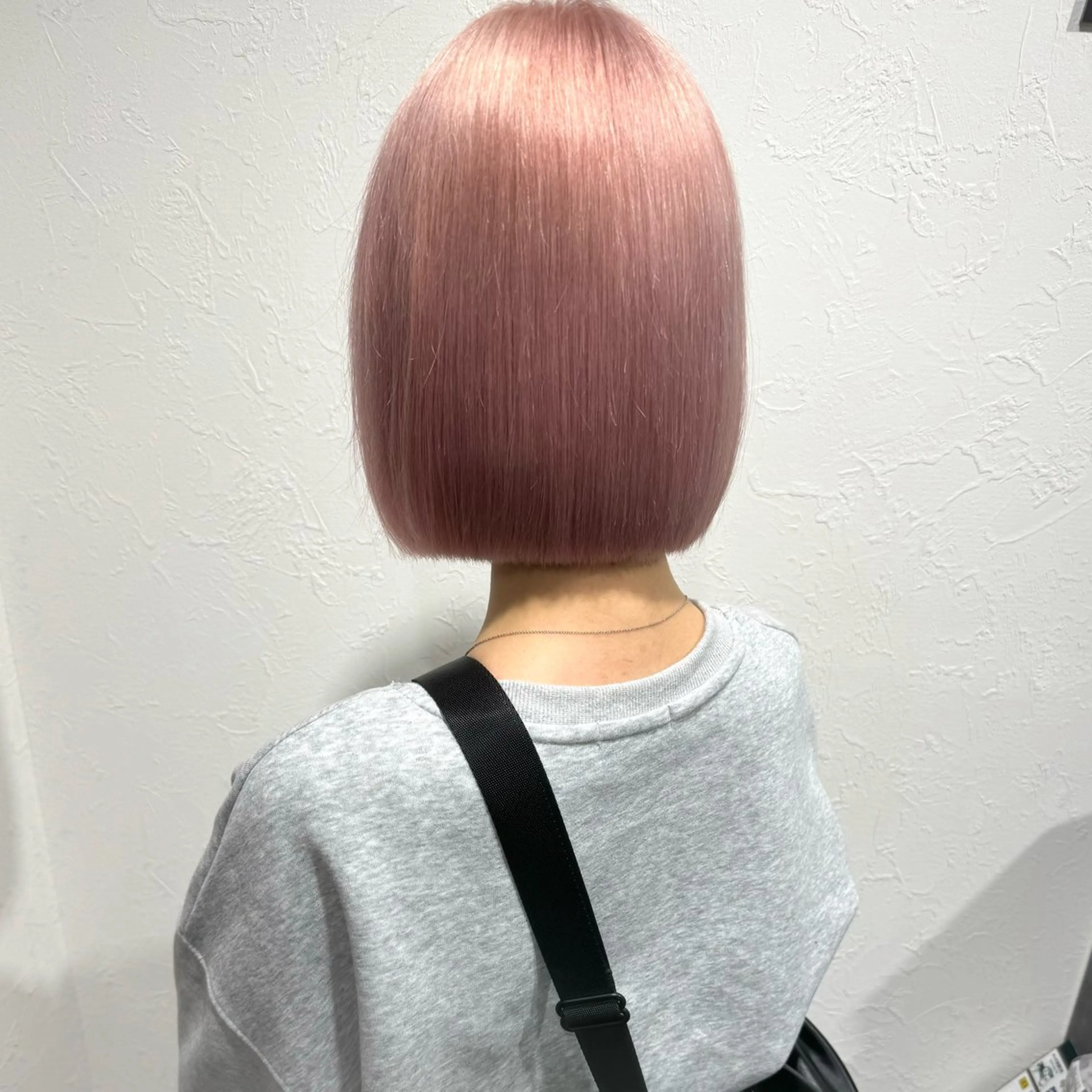 【❕通常の半額❕】パツっと✂️💗　　　　　　　　　　　　　　　　　　　　　　　シャンプー➕切りっぱなしボブの写真