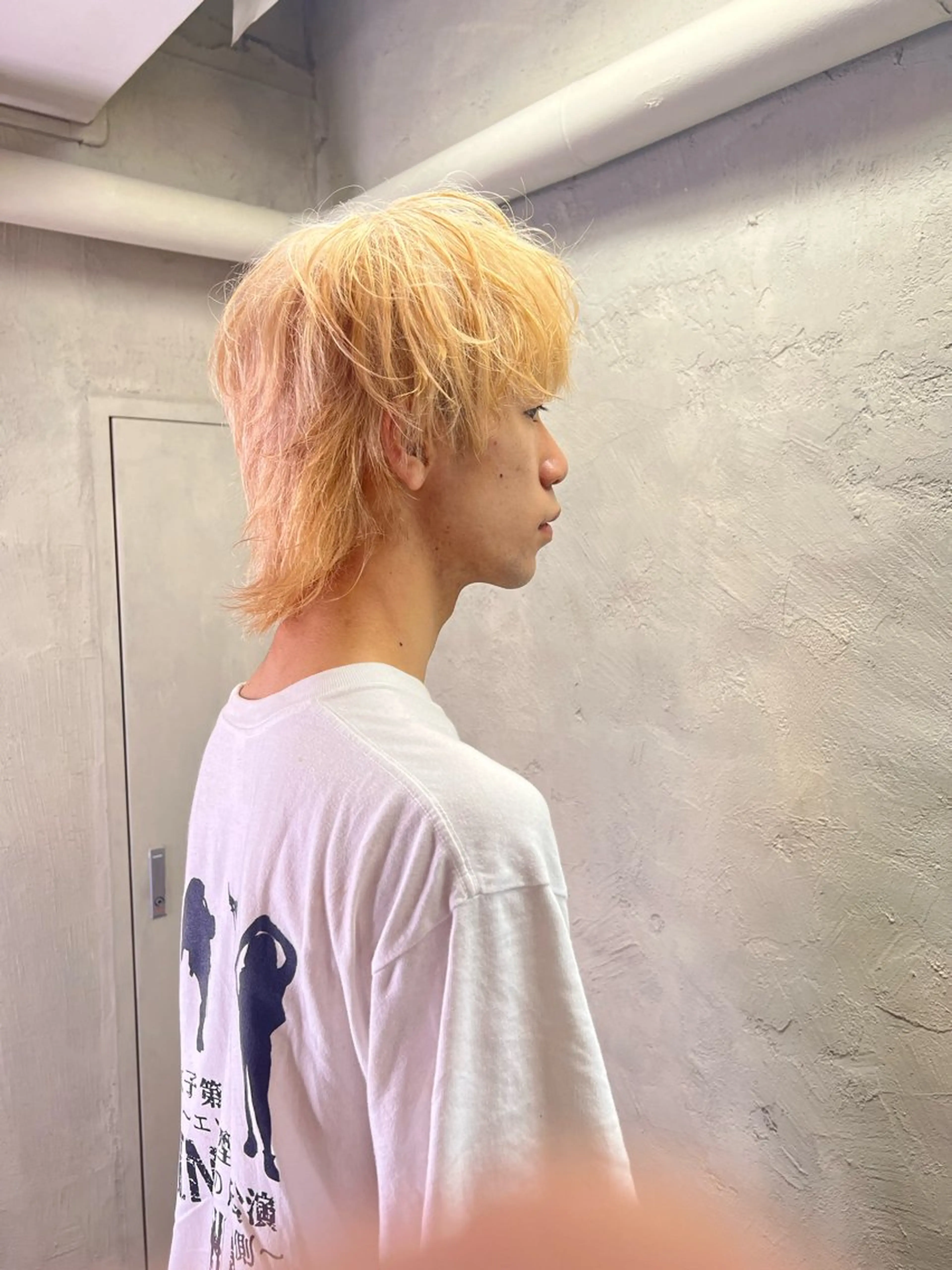 ショート カラー メンズ ダメージレスカラー 縮毛MISAKI🦋のヘアスタイル