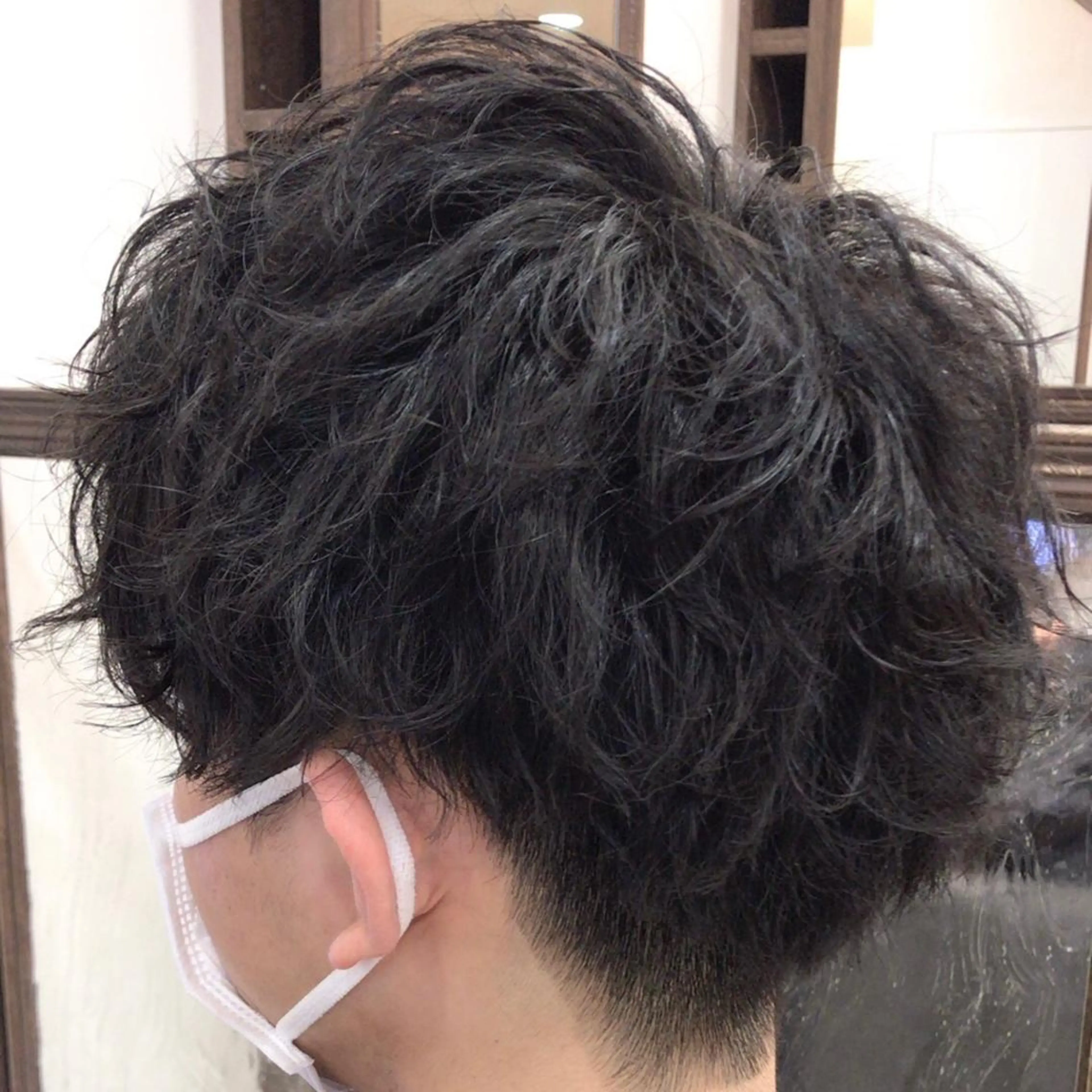 ショート パーマ メンズ マッシュ メンズパーマ ショートヘア カット パーマ 大澤　裕貴 【メンズカット】のヘアスタイル