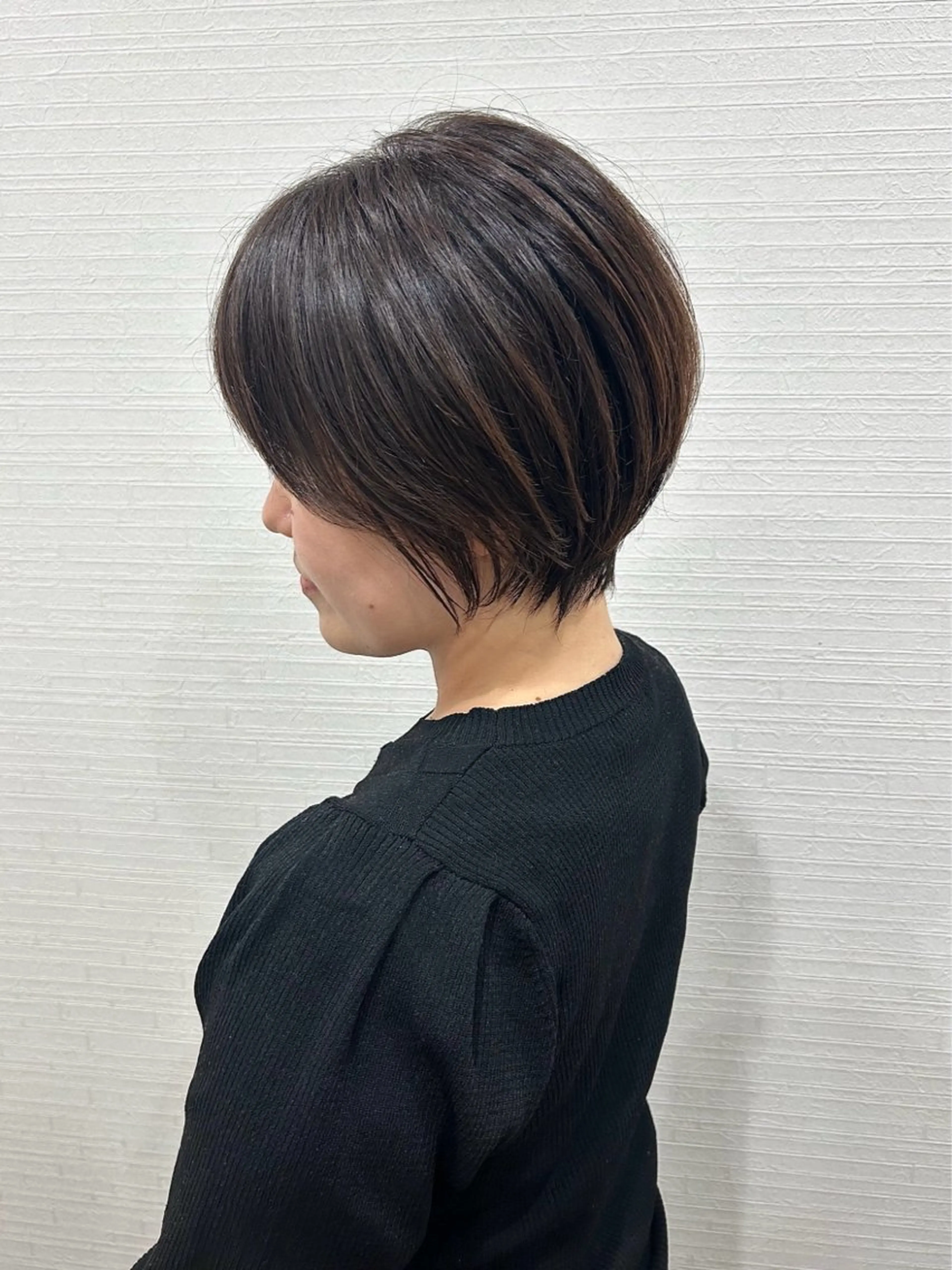 ショート ショートヘア 藤井 楓のヘアスタイル