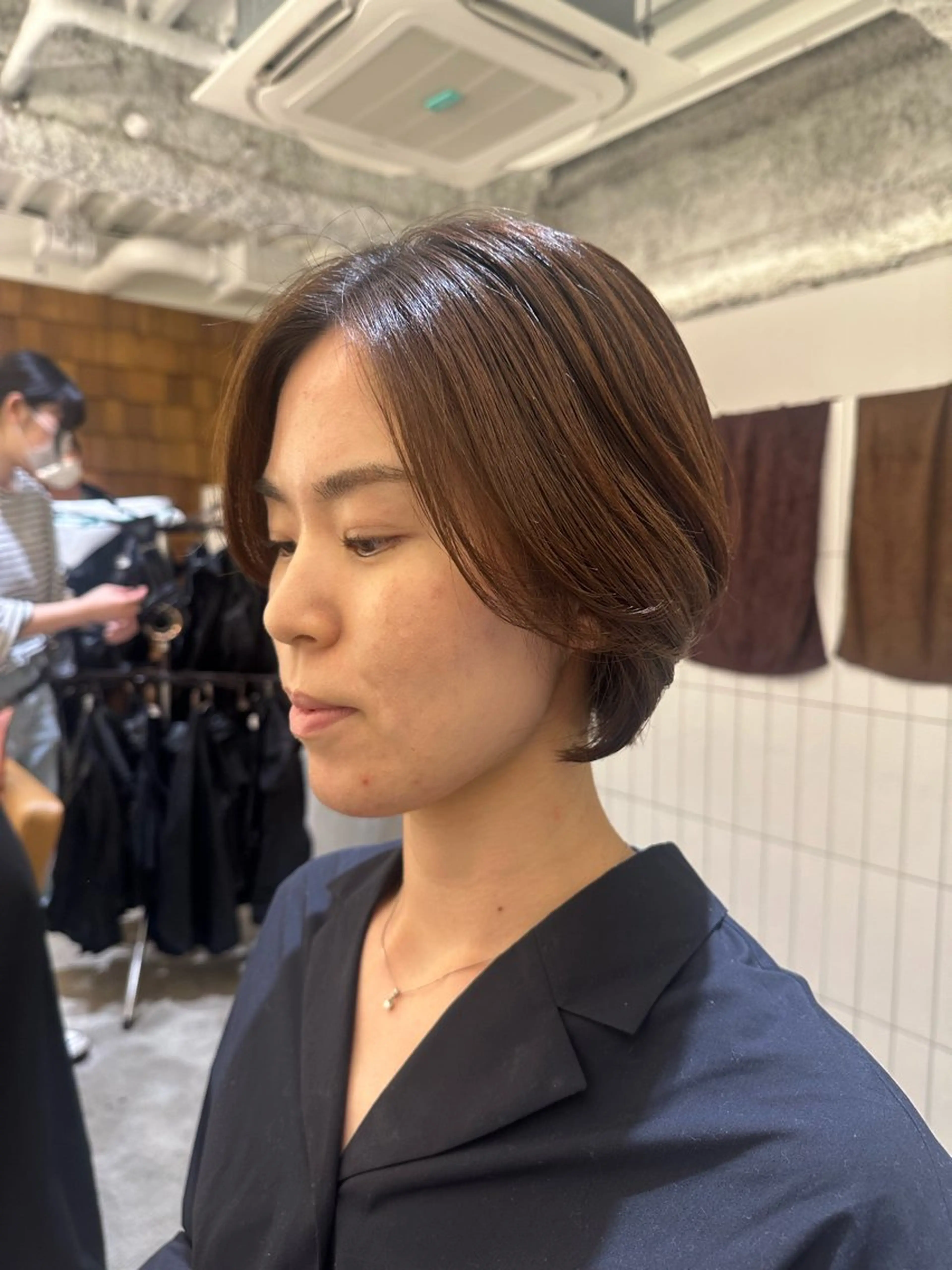 ショート ショートヘア 骨格診断/似合わせ カットあさみななこのヘアスタイル