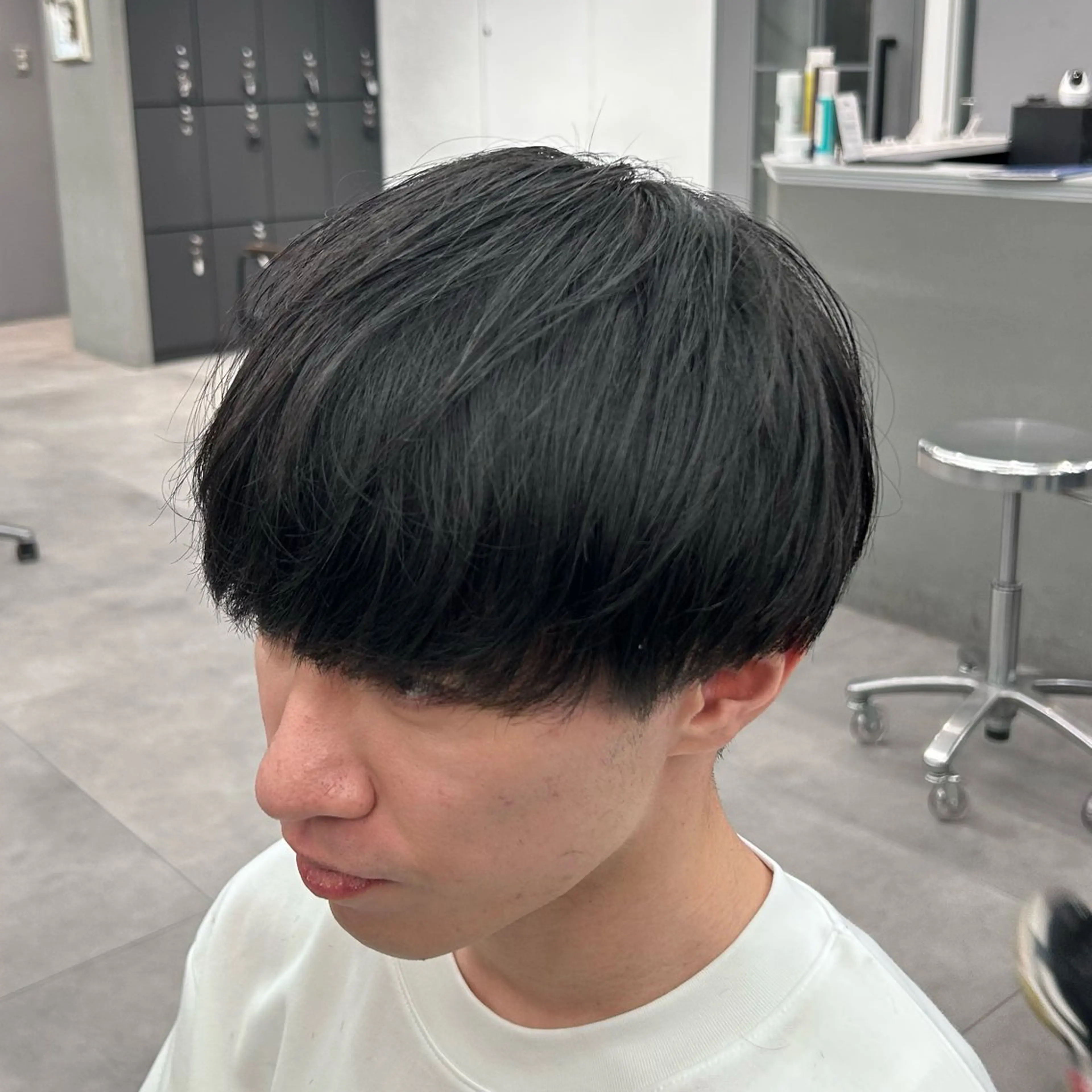 メンズ マッシュ 刈り上げ カット 原宿メンズパーマ /かずまのヘアスタイル