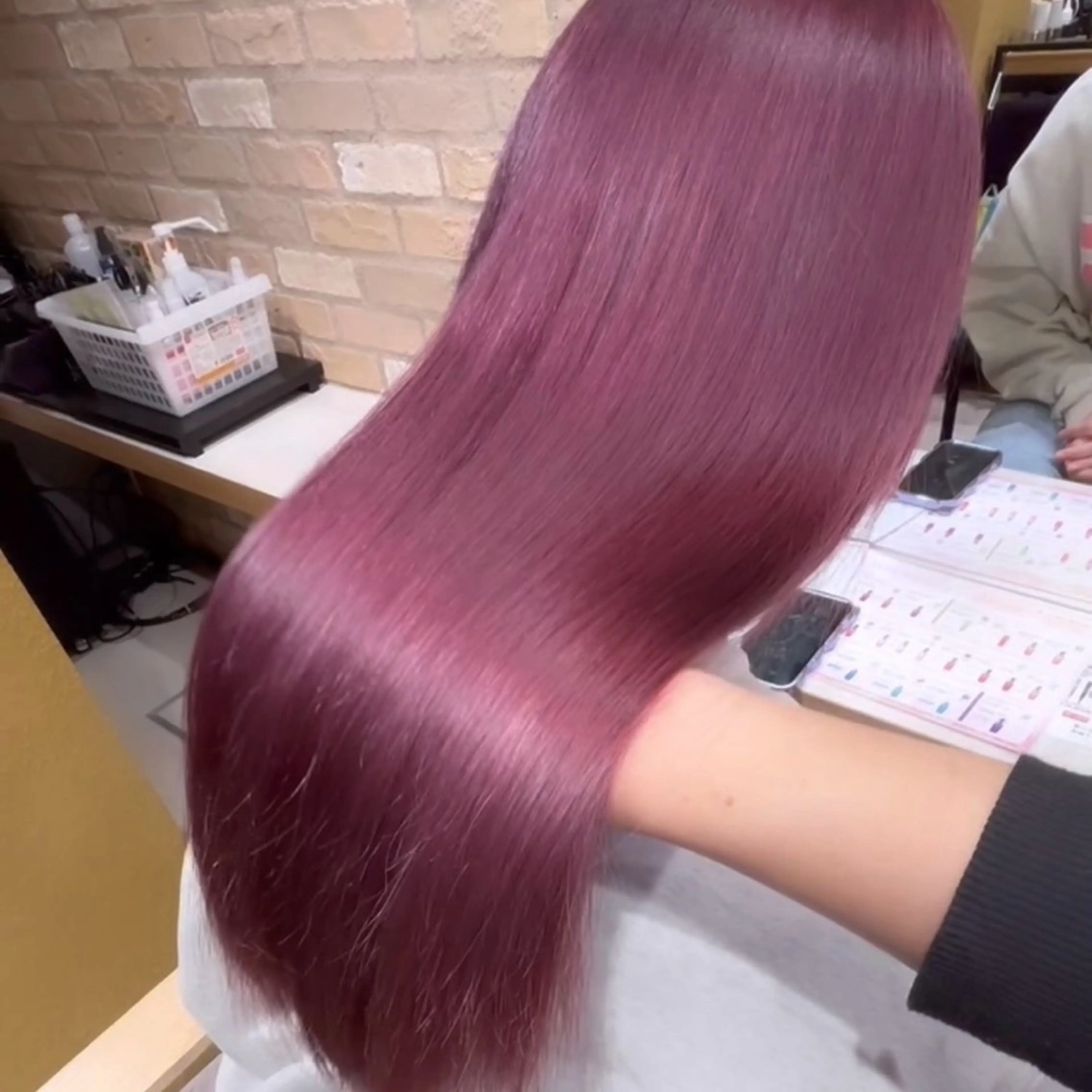 セミロング カラー ダブルカラー KEEN吉祥寺所属・ハイトーンレイヤー 吉祥寺/nana🎀のヘアスタイル