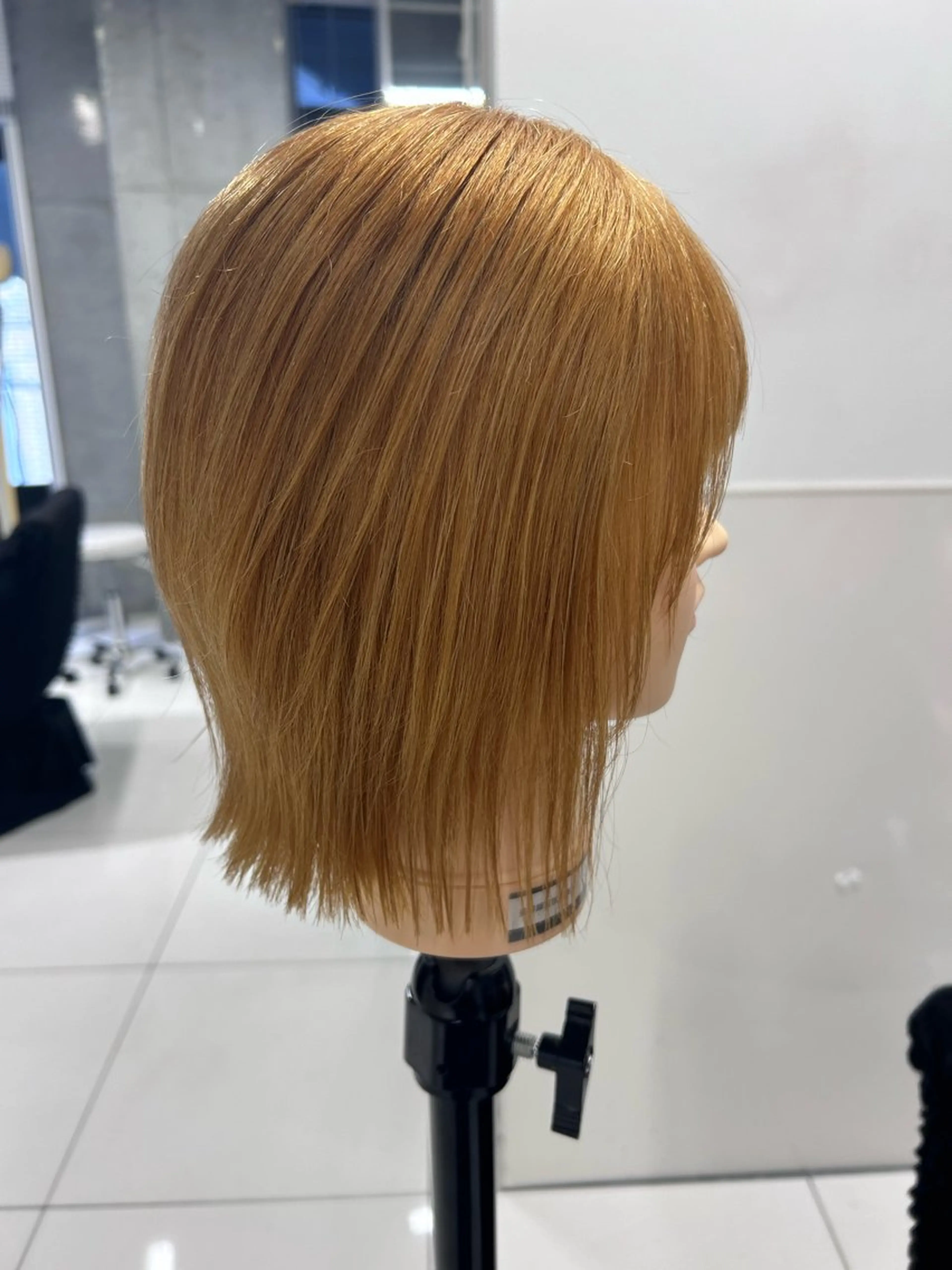 ショート ボブレイヤー ボブ レイヤーカット shizuna/天神 /メンズ/ボブのヘアスタイル