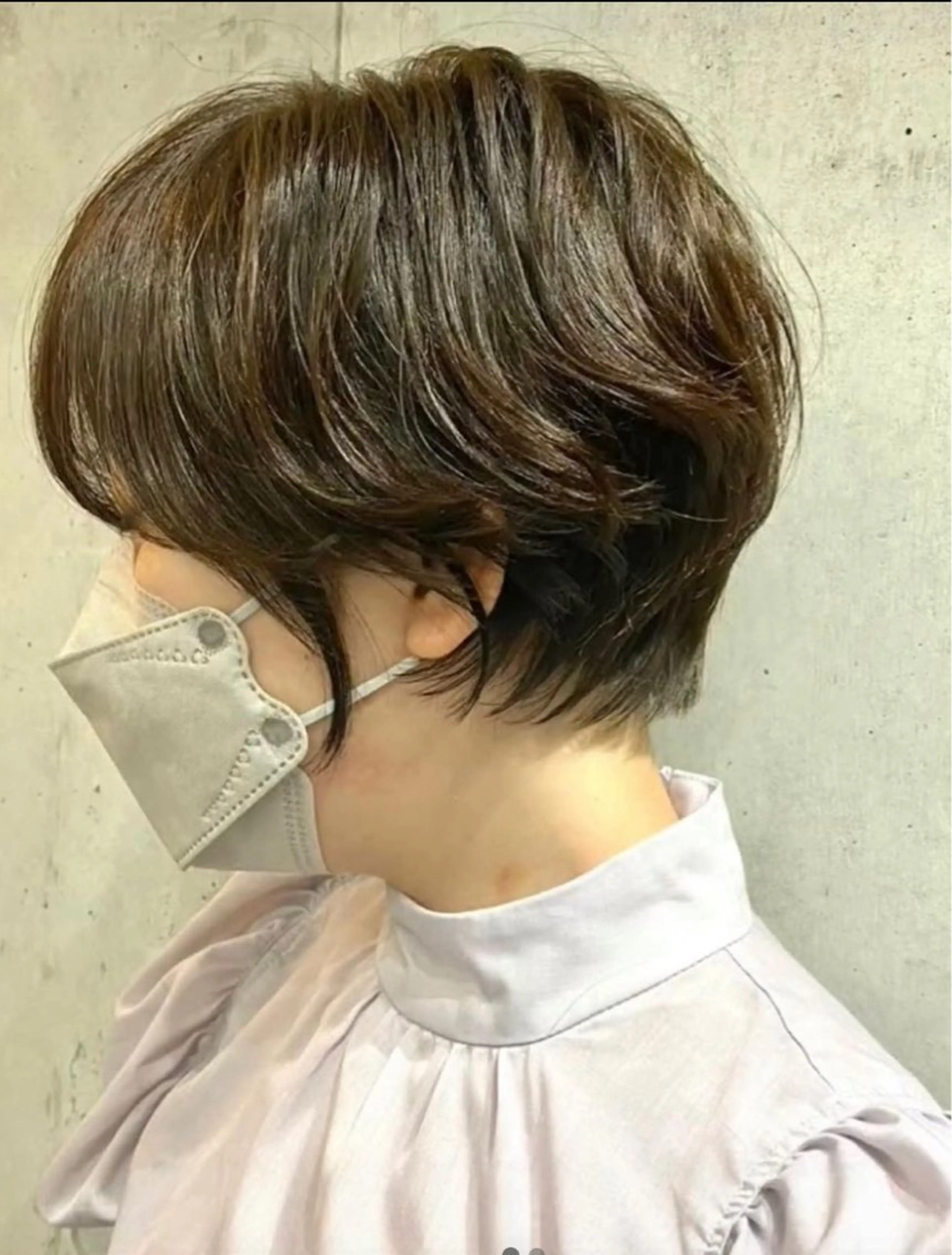 ショート カラー カット ヘアカラー トリートメント Dxxxx III所属・女性目線の大人 メンズ*Ayakaのヘアスタイル