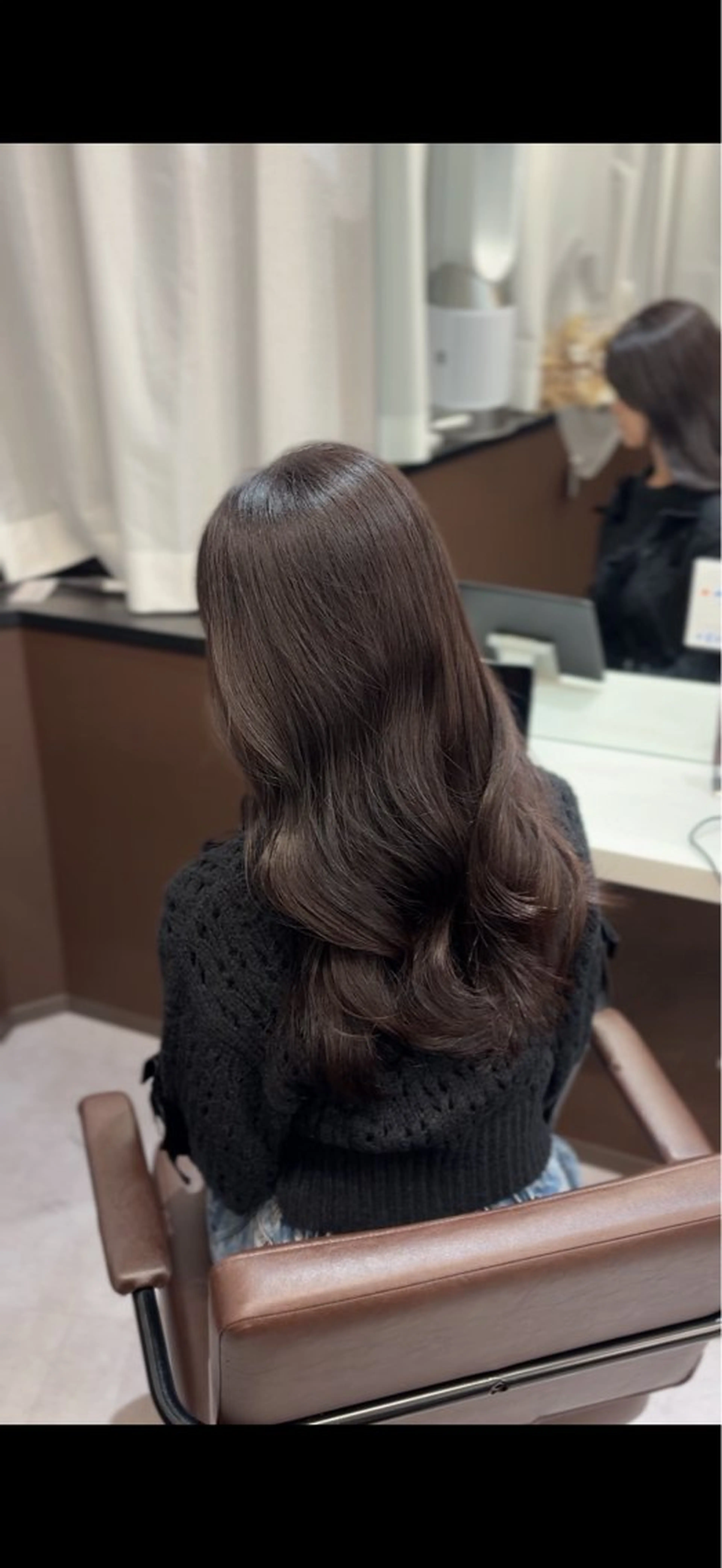 ロング 髪質改善 梅田/髪質改善特化/ 艶カラー🫧さくらこのヘアスタイル