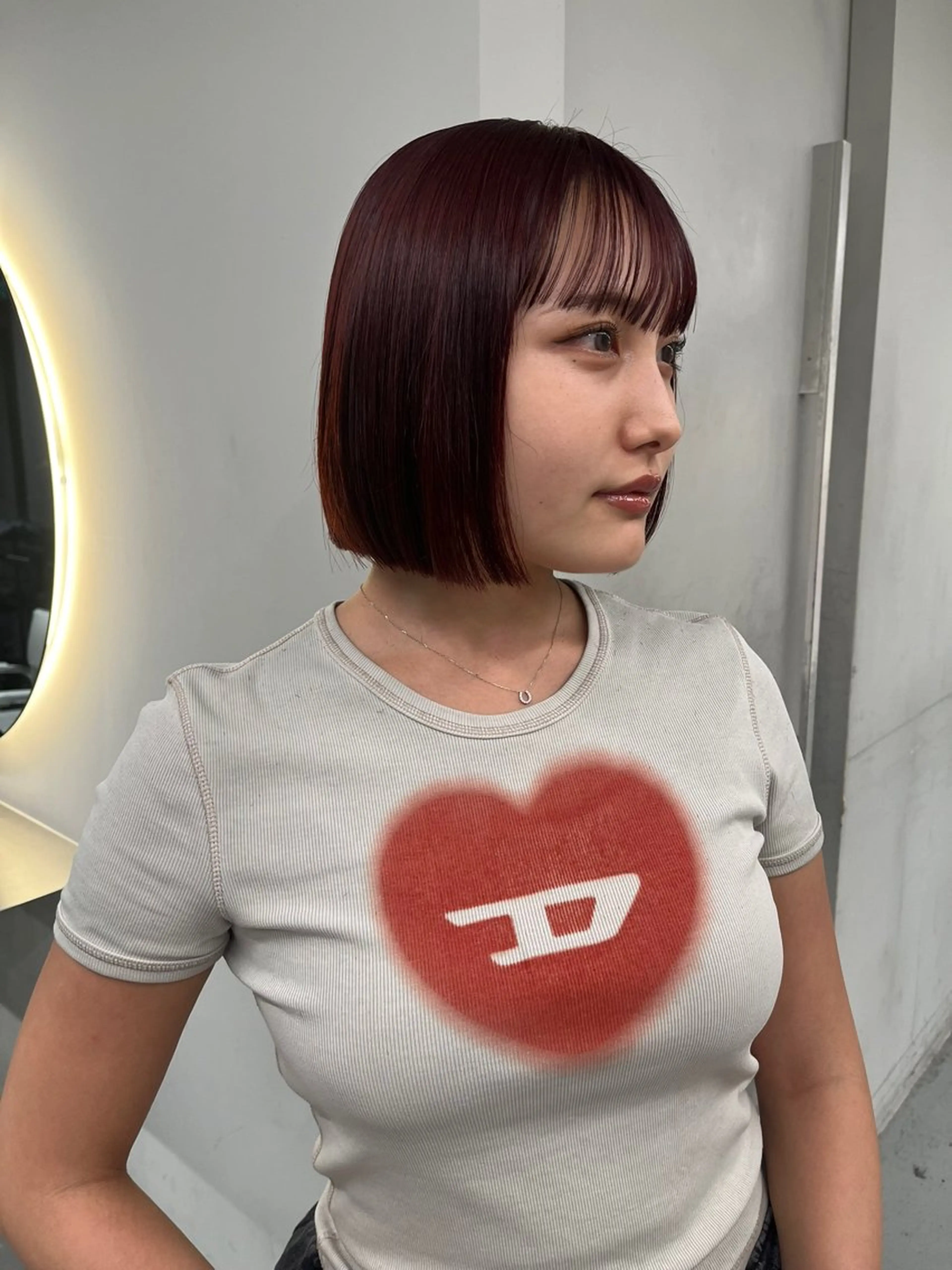 カラー 艶ブリーチ/表参道 ハイトーン /実乃梨のヘアスタイル