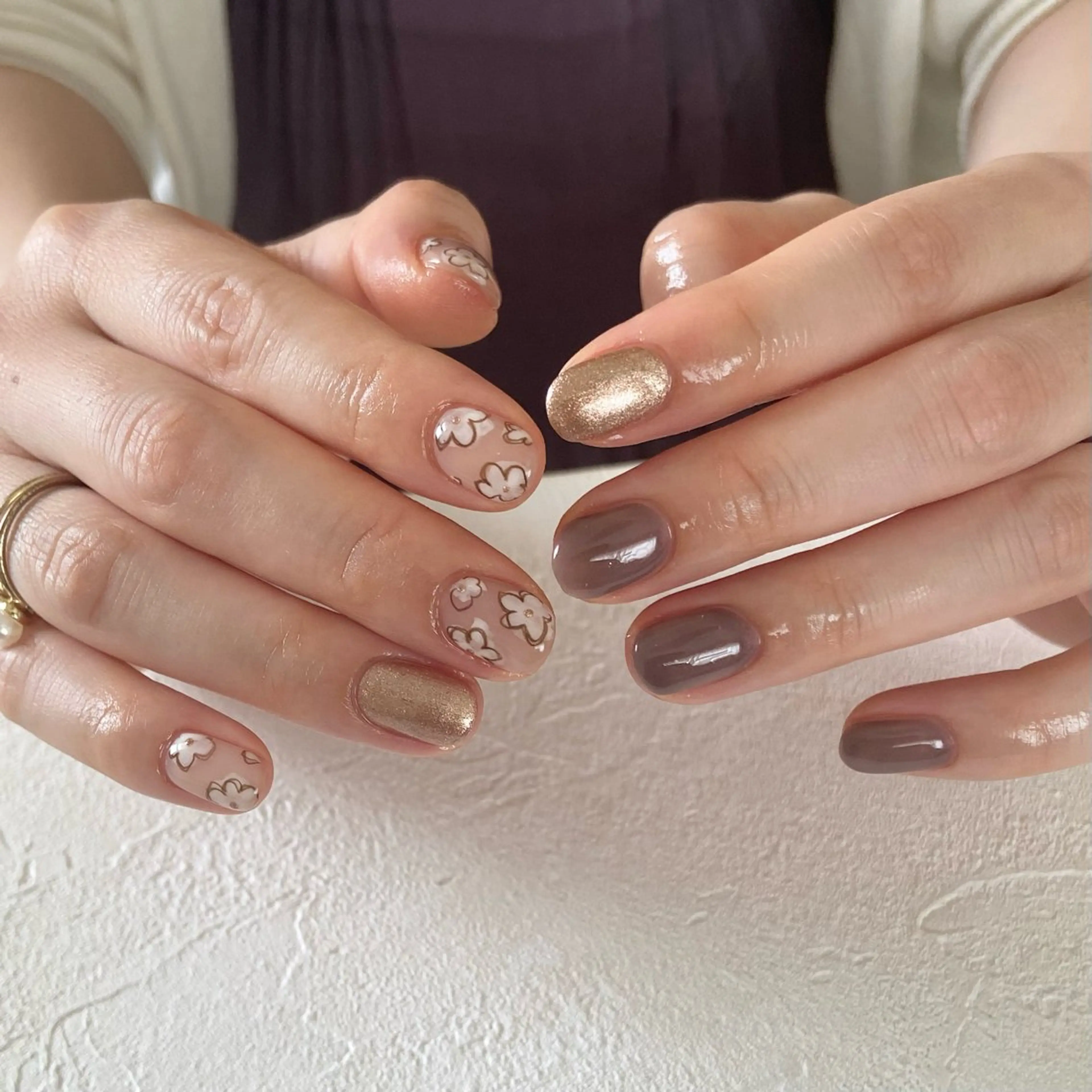 ネイル ハンドネイル 甲府昭和甲斐 ネイルサロン　IROのネイルデザイン