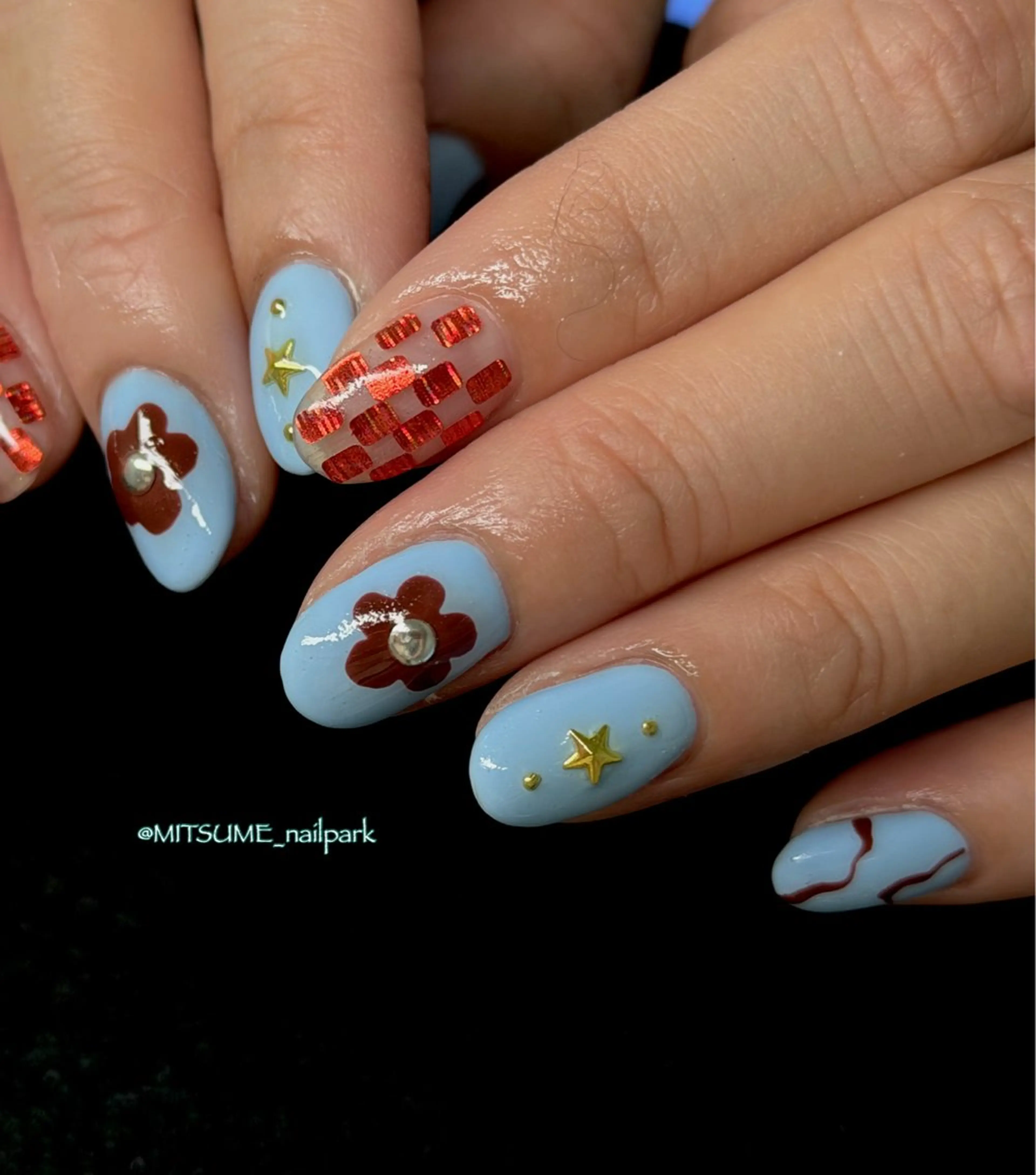 ネイル nailpark_ MITSUMEのネイルデザイン