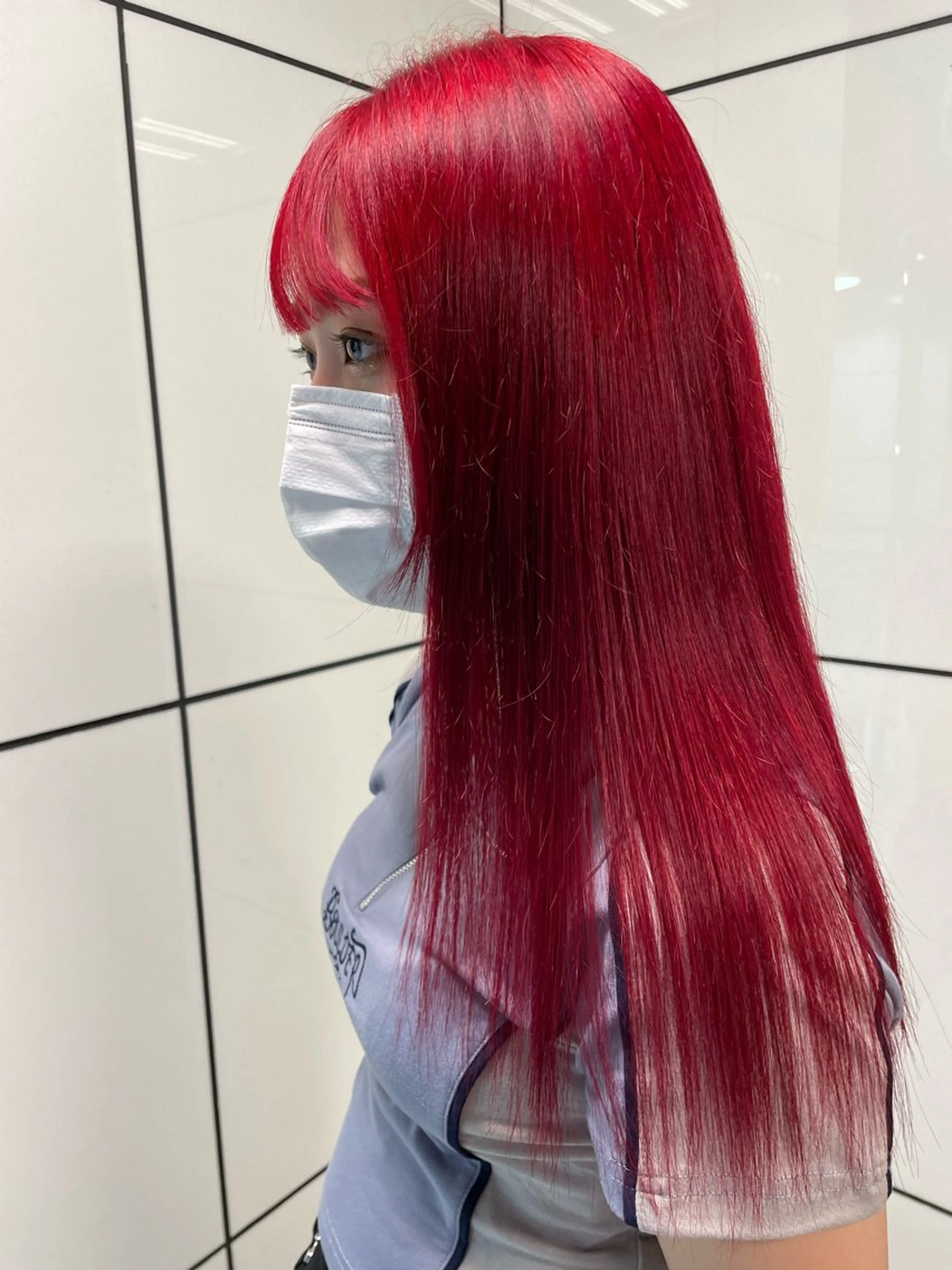 ロング カラー Rei/ 縮毛矯正/ ハイライトカラー募集のヘアスタイル