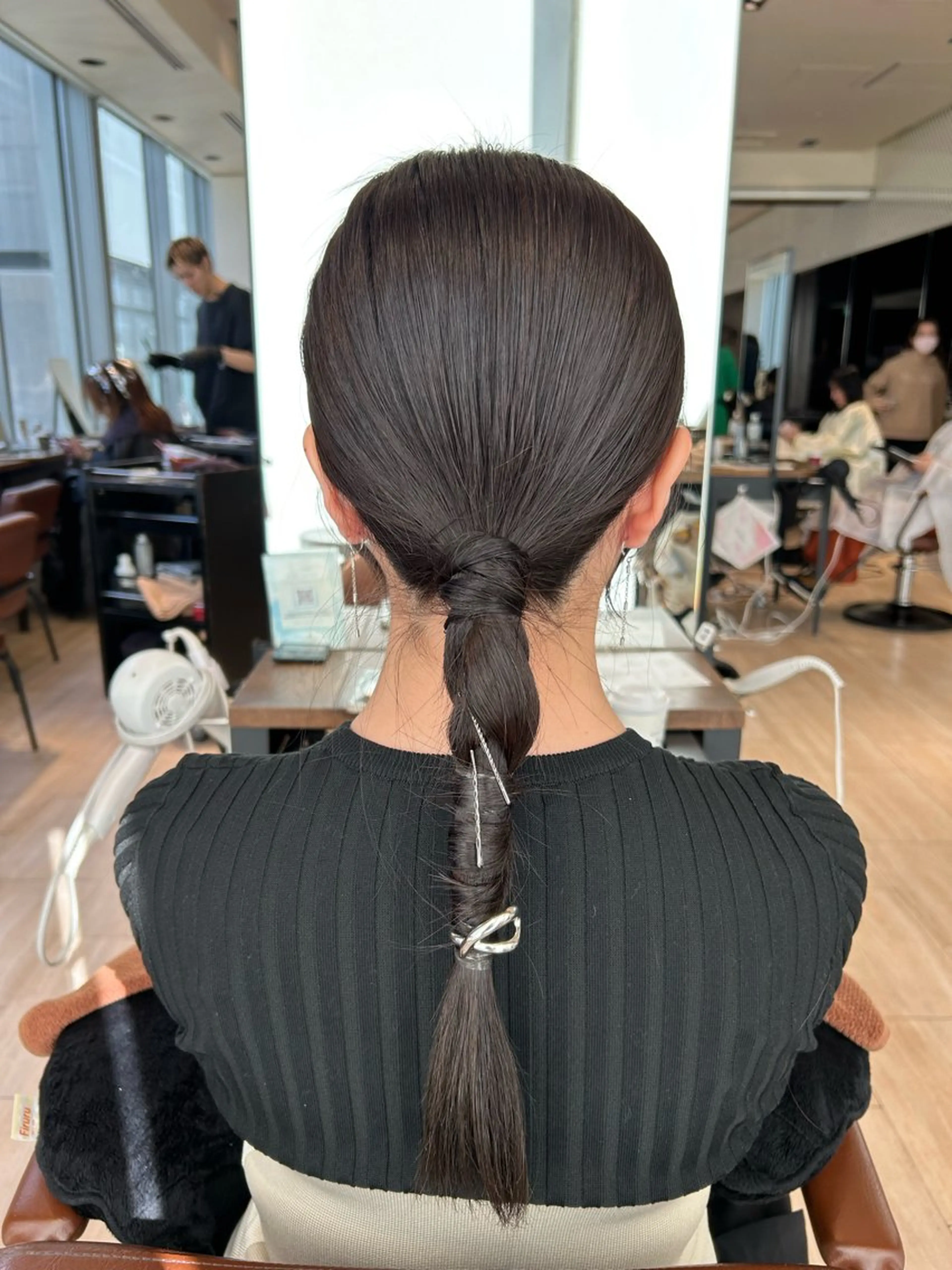 セミロング ヘアアレンジ ヘアセット 髙木美緒🌿 レイヤー/アレンジのヘアスタイル