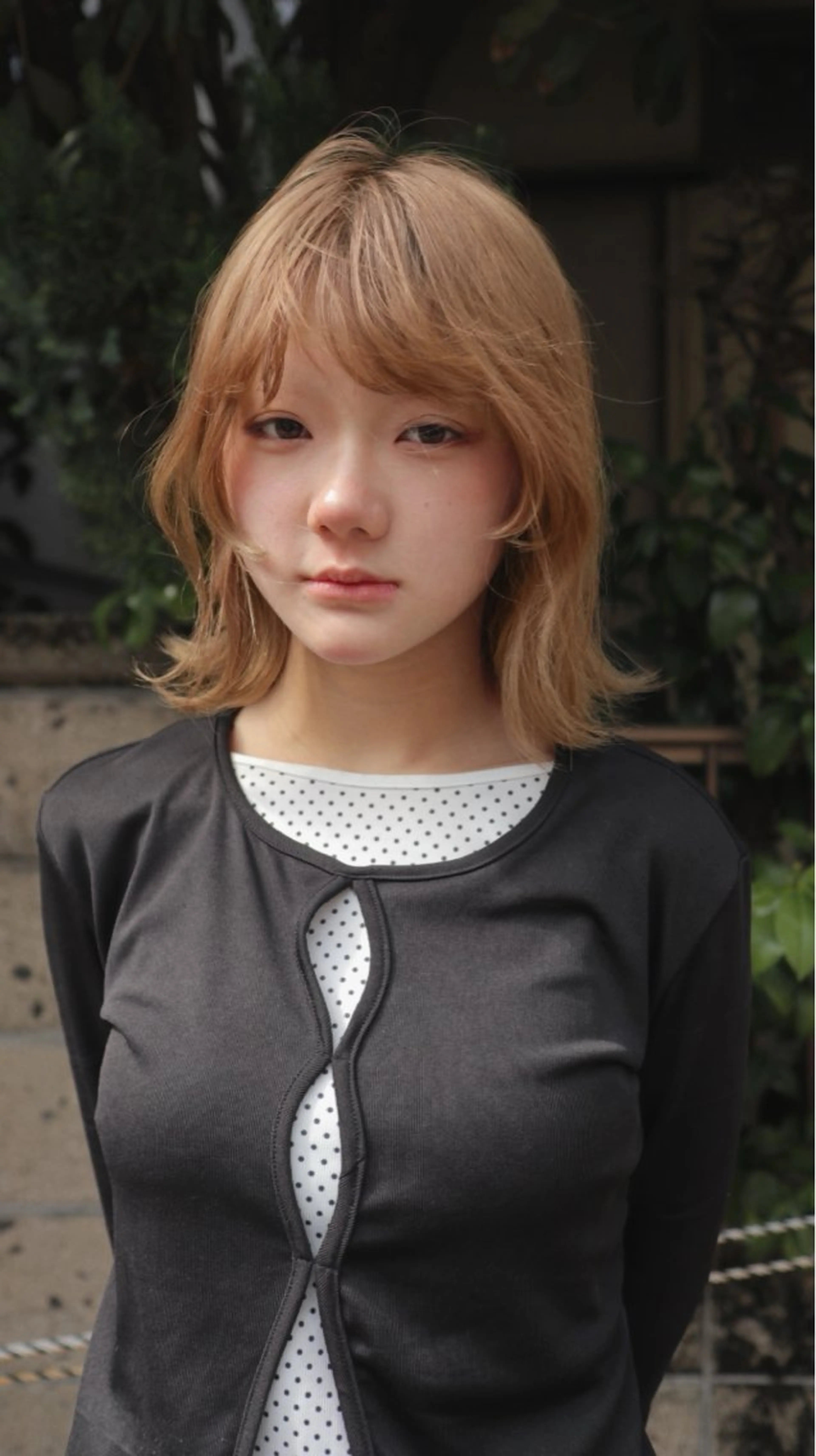 セミロング カット ヘアカラー トリートメント ウシロダ メグミ ／ボブ／透明感カラーのヘアスタイル