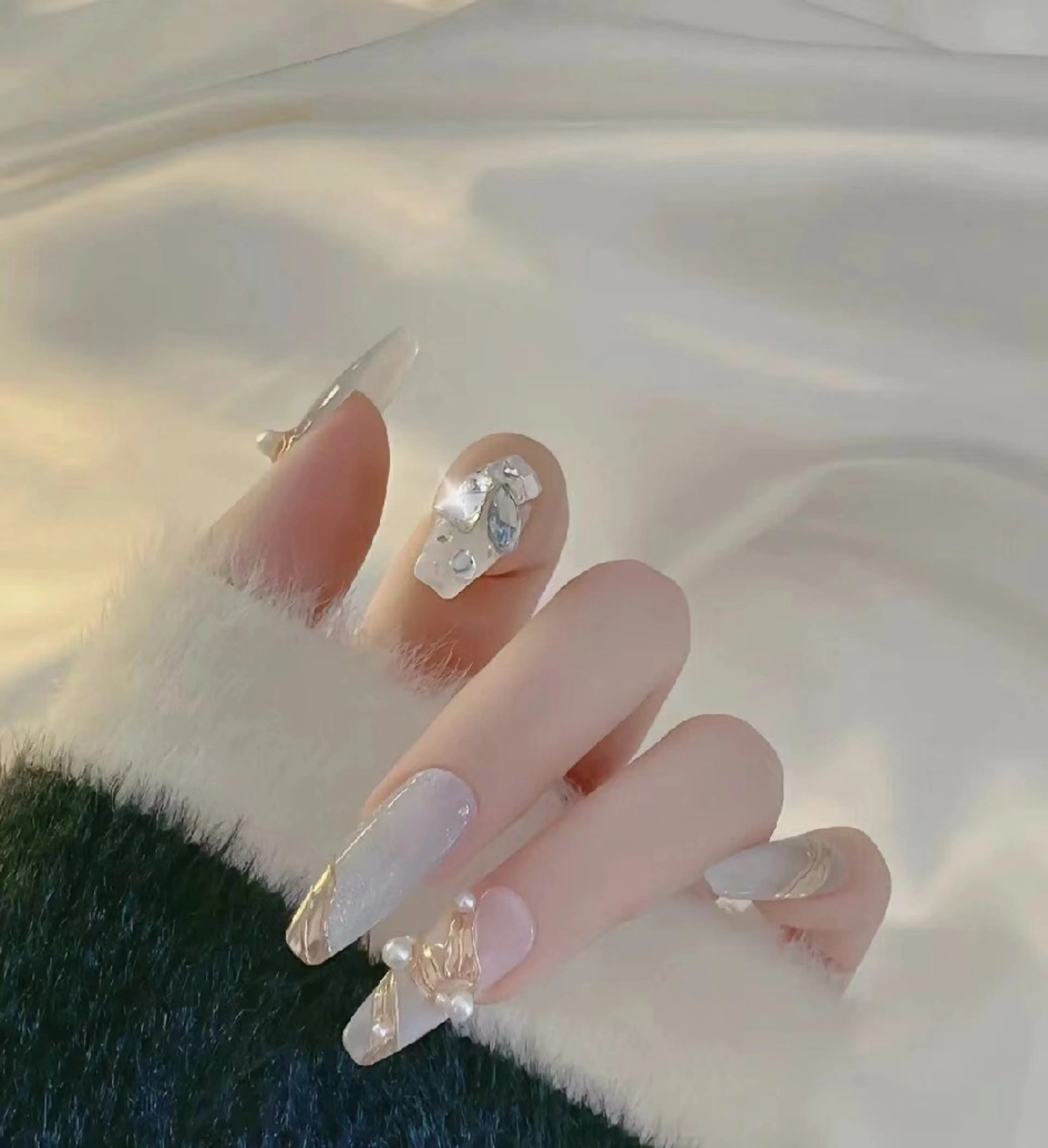 ミラーネイルの写真