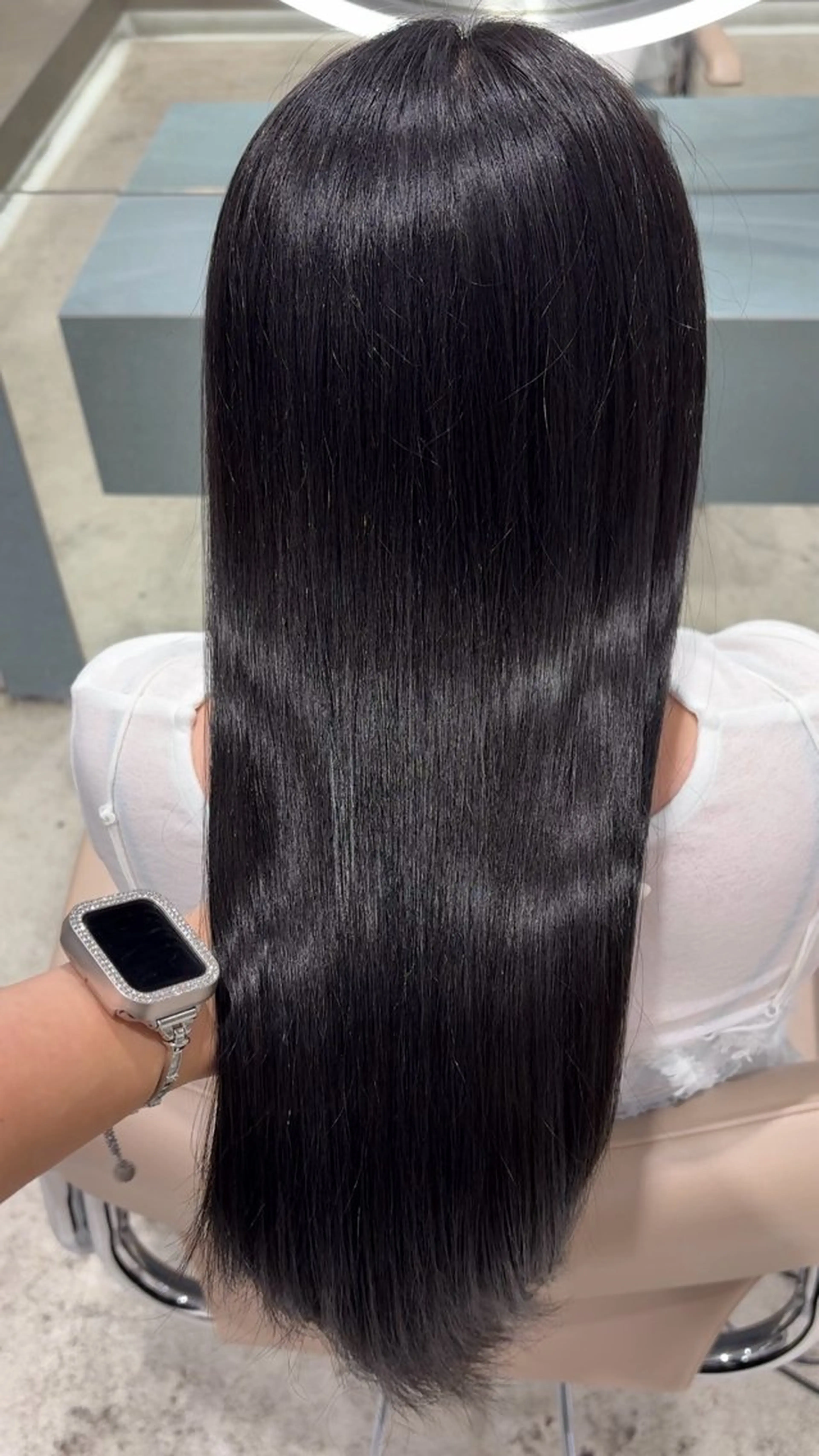 ロング カラー ヘアカラー ゆうか/韓国レイヤー /艶髪/立川のヘアスタイル