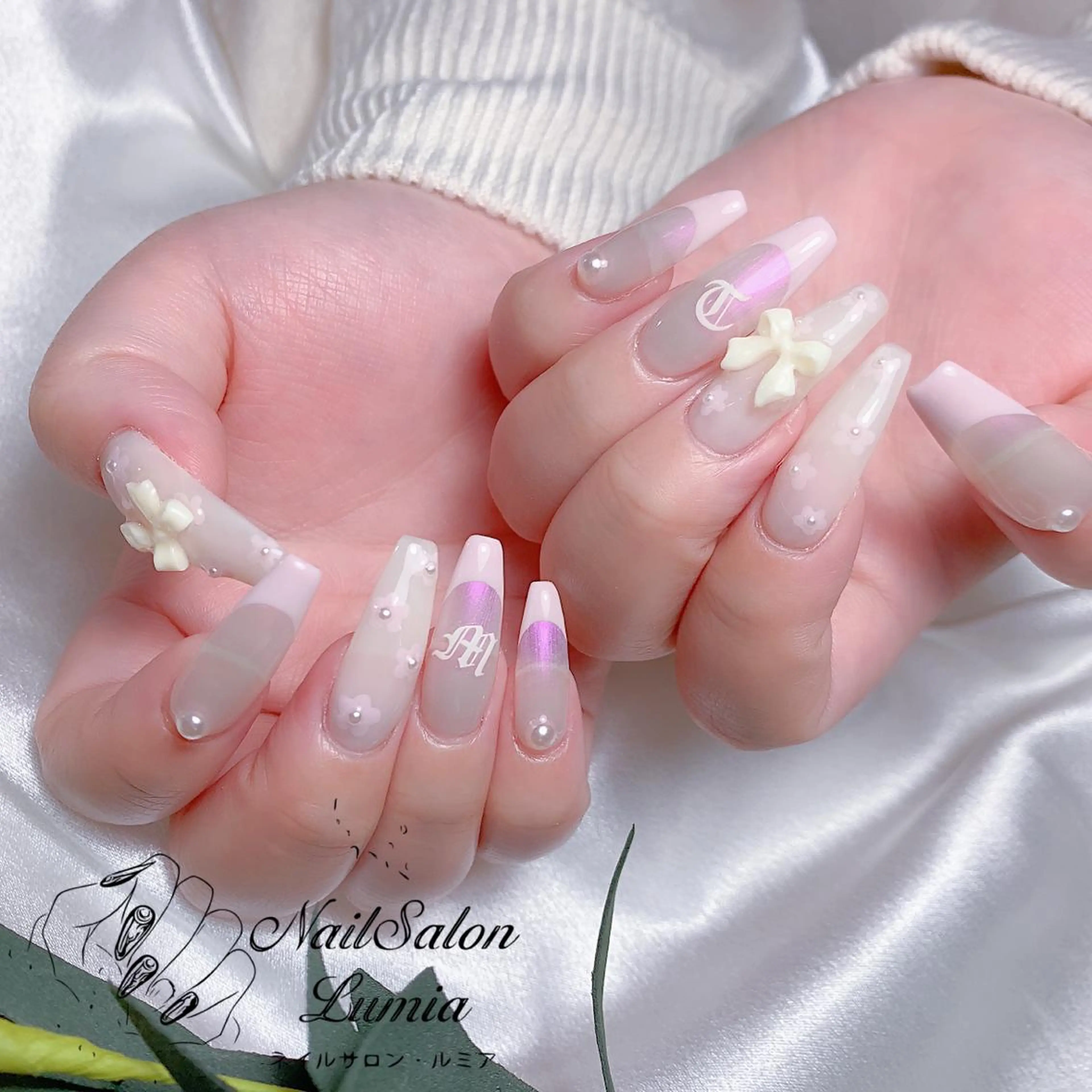 ネイル ハンドネイル ネイルサロン ルミア Lumia 店長のネイルデザイン