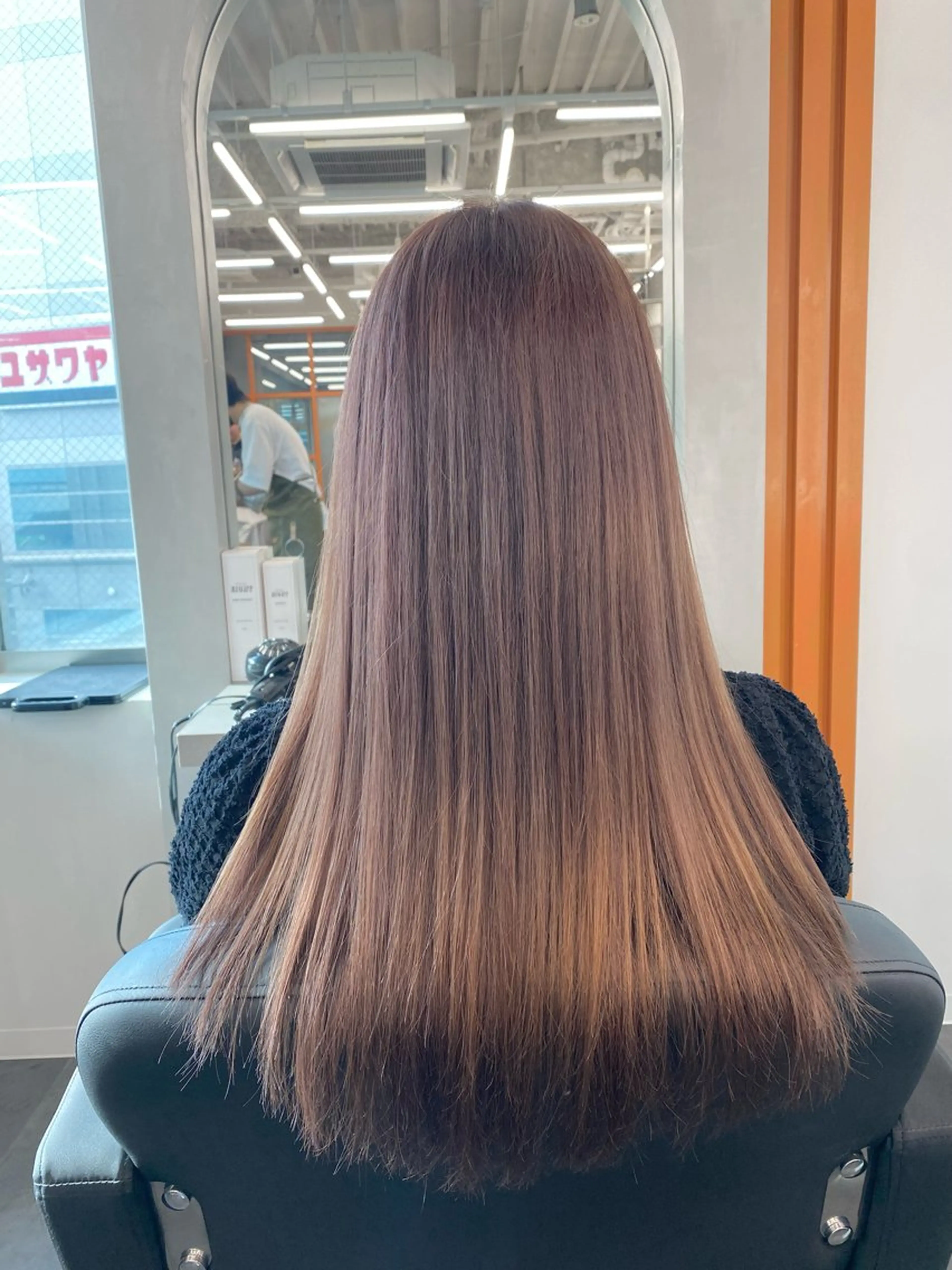 ロング カット ヘアカラー トリートメント 長畑 光紀のヘアスタイル