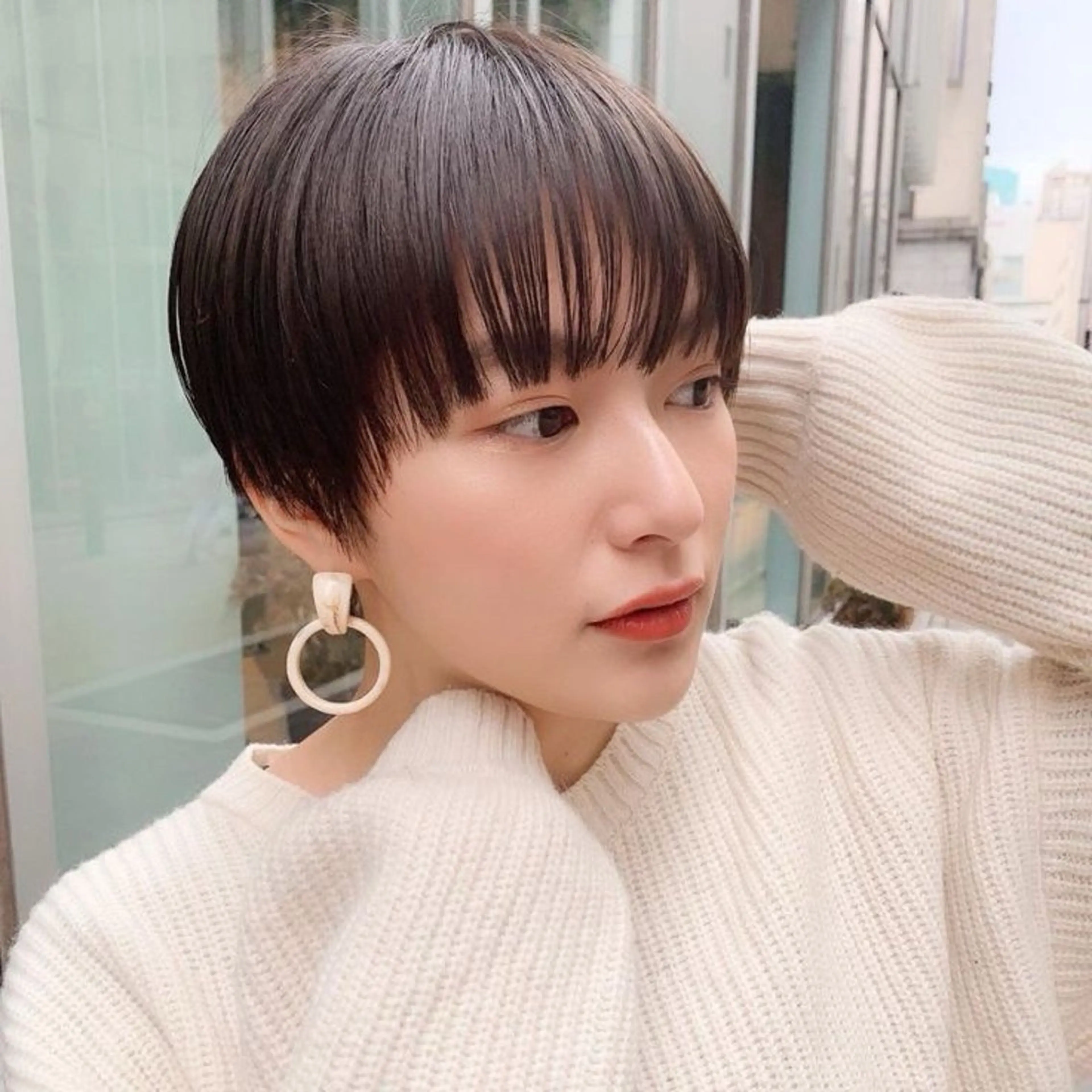 ショート 全レングスカット 特化🫧新井啓吾のヘアスタイル