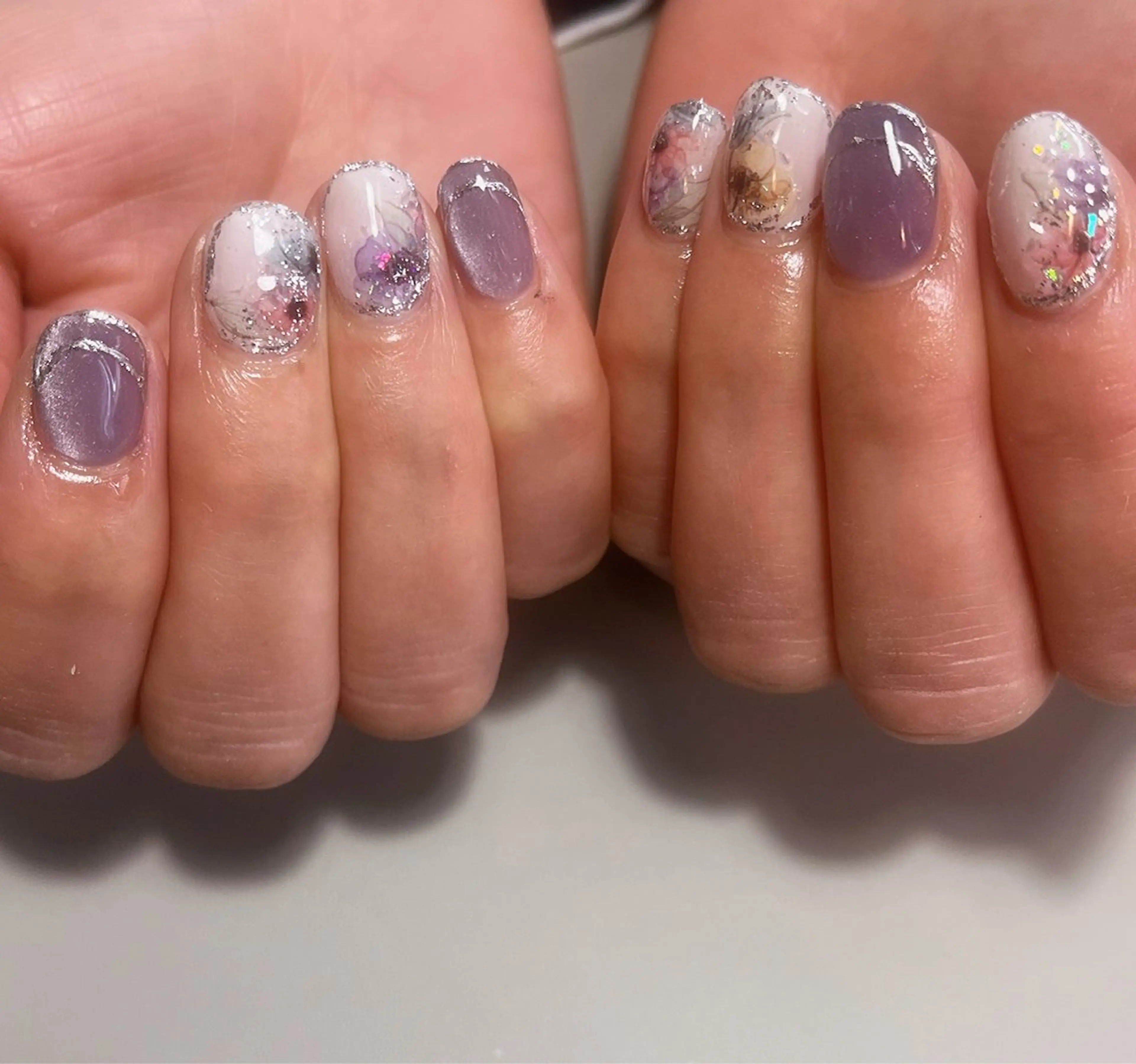 ネイル マグネットネイル ハンドネイル ネイルハウス✴︎ふたご座所属・ネイルハウスふたご座 Natsumiのネイルデザイン