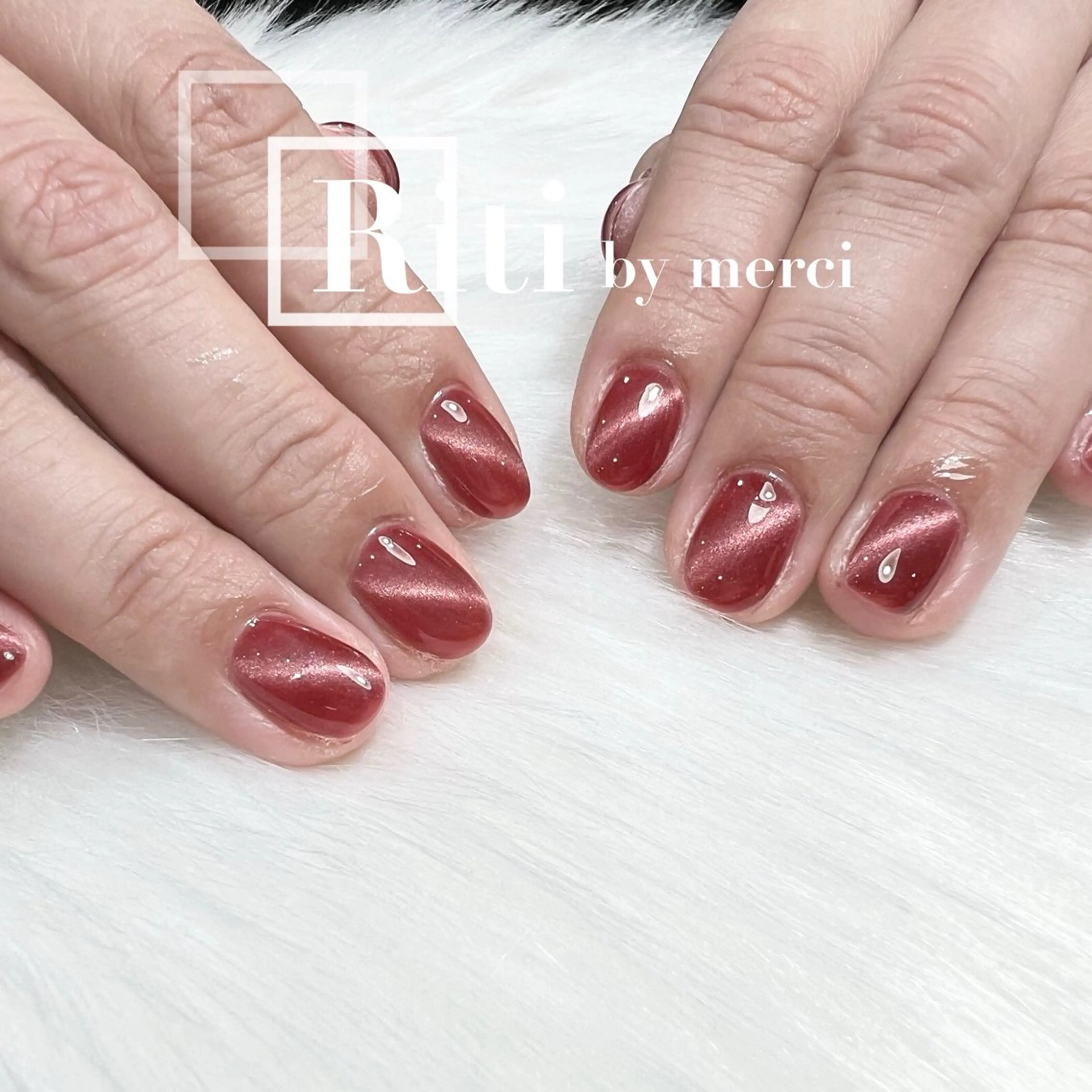 ネイル マグネットネイル salon de merci所属・若林 明美のネイルデザイン